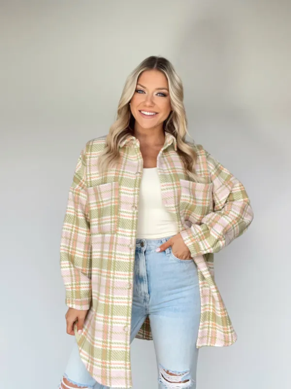 In The Cold Plaid Jacket sold by LANE 201