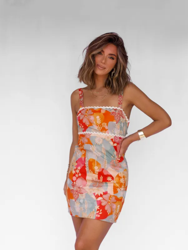 Chasing Waves Mini Dress sold by LANE 201