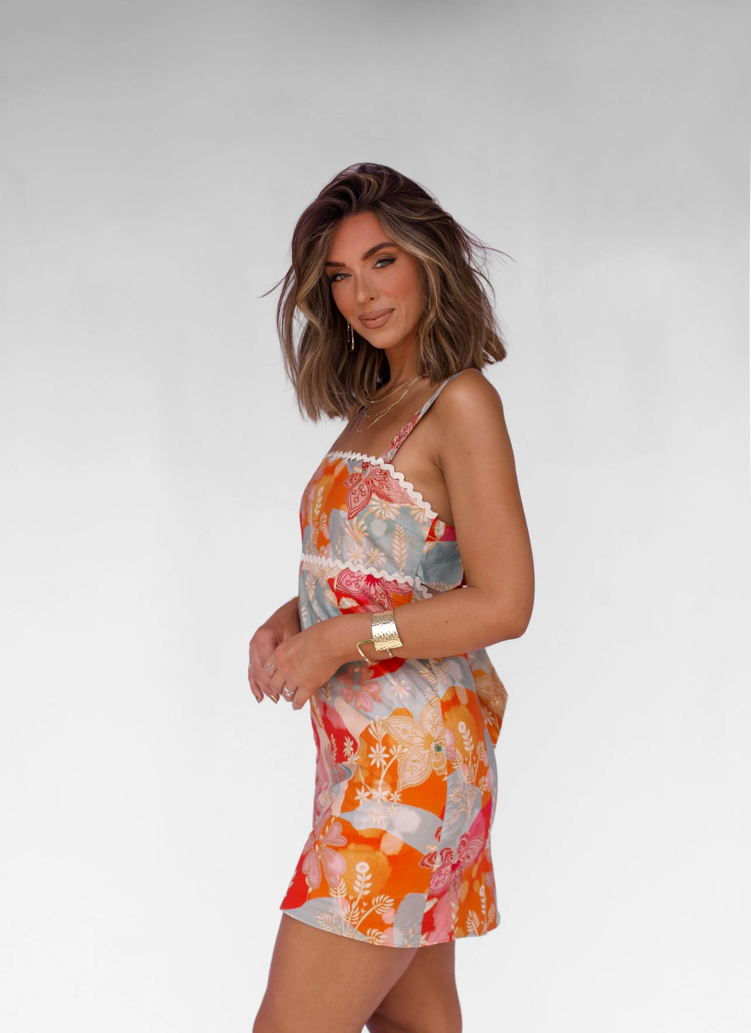 Chasing Waves Mini Dress sold by LANE 201 product image thumbnail 5