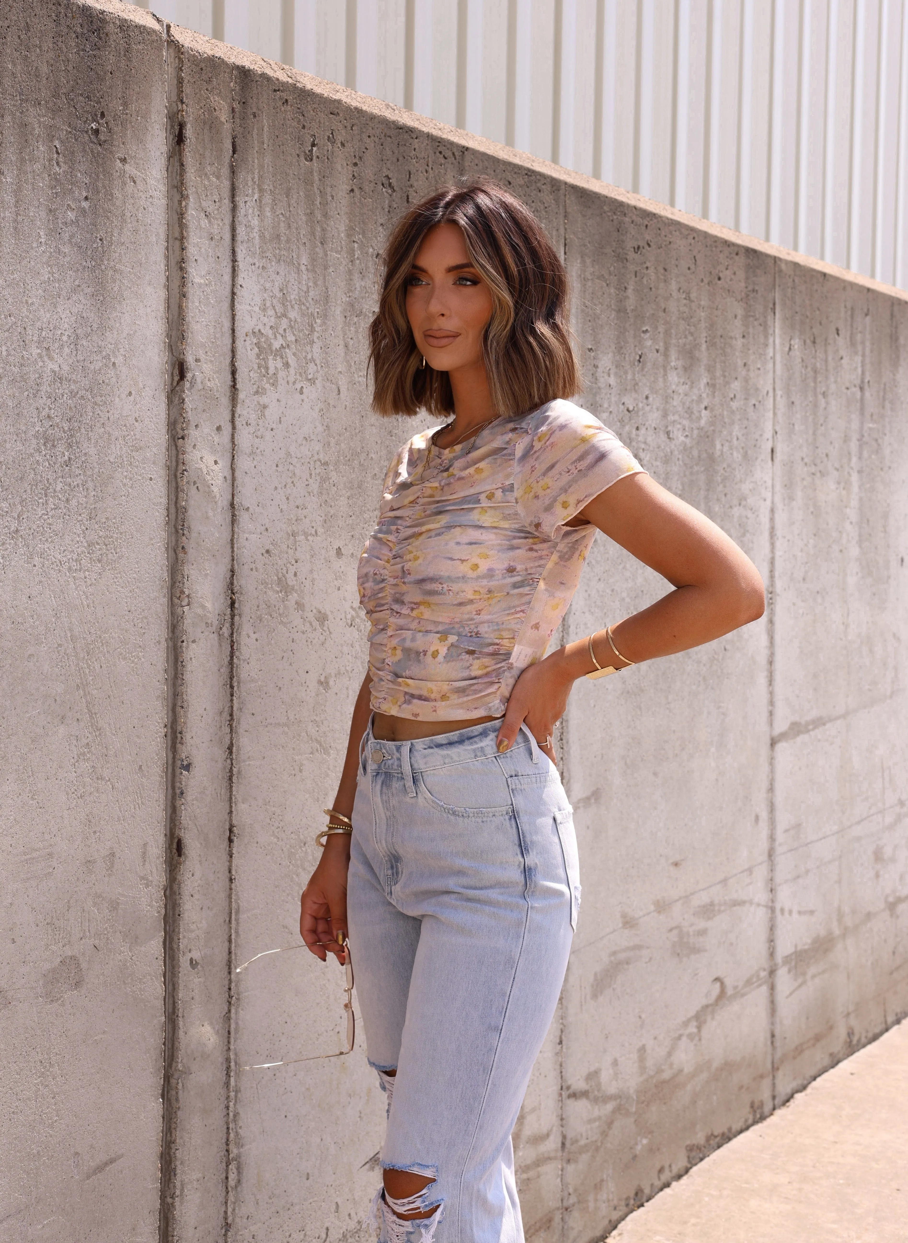 Floral Feeling Top sold by LANE 201 product image thumbnail 4