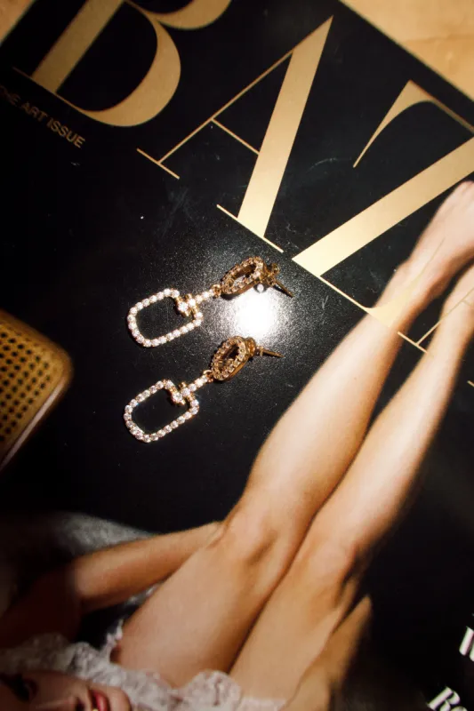 Dazzling Night Earring made by LANE 201