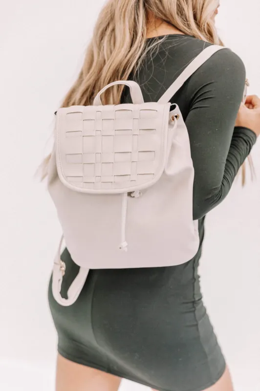 Ivory Snack Dealer Backpack sold by LANE 201