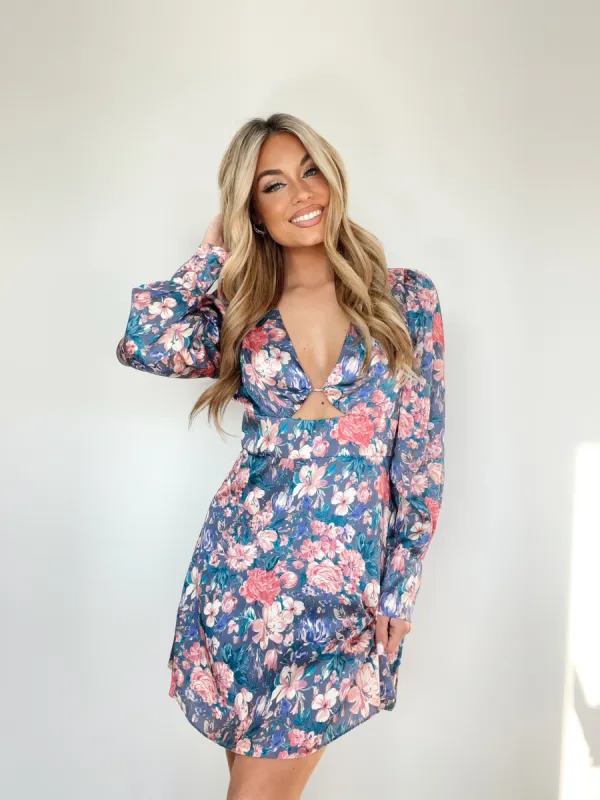 Blissful Blooms Mini Dress sold by LANE 201