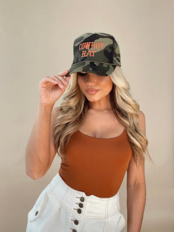Cowboy Trucker Hat sold by LANE 201