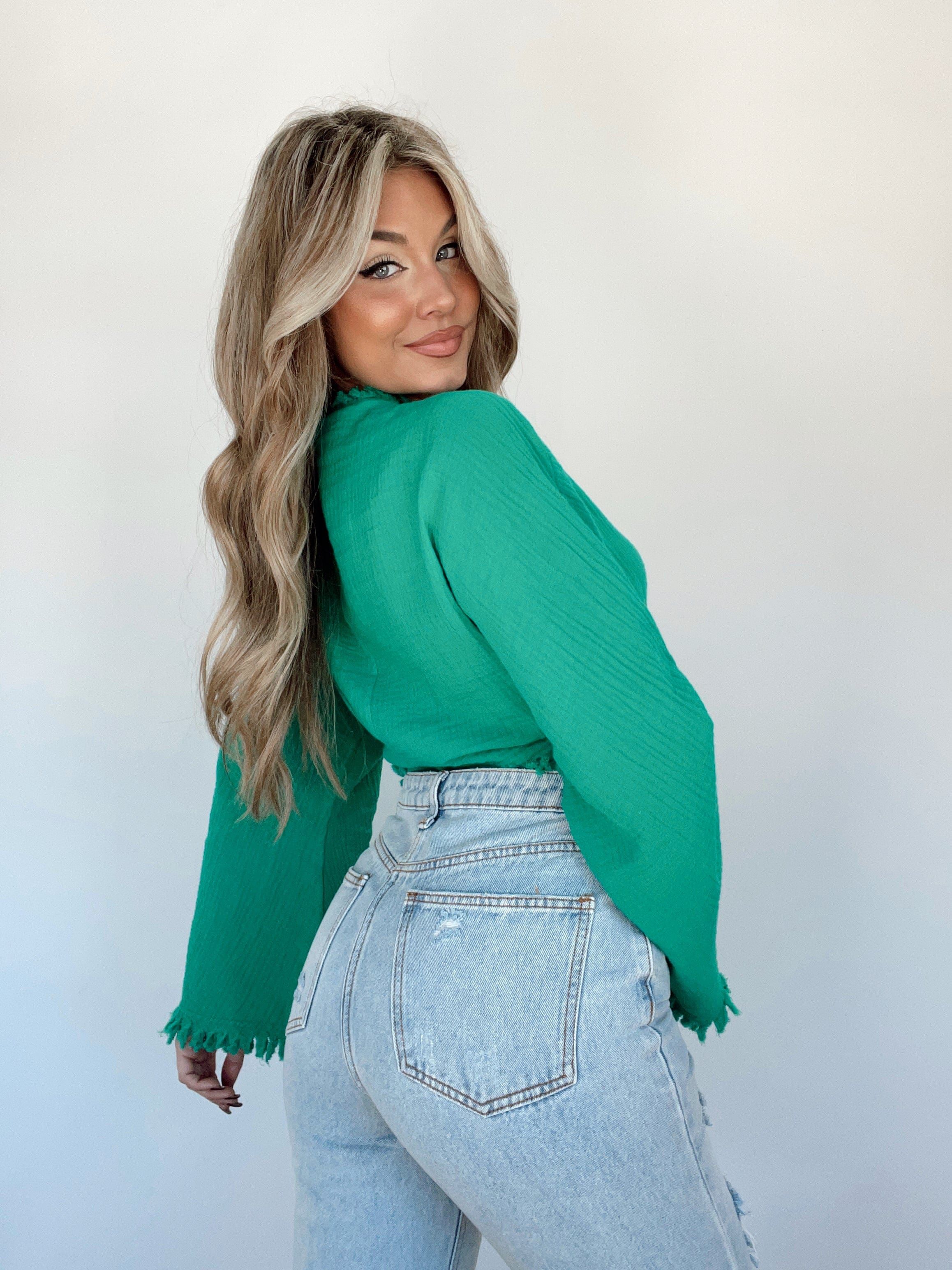 Wear Your Greens Top sold by LANE 201 product image thumbnail 5