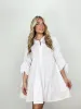 Collared Button Up Mini Dress sold by LANE 201