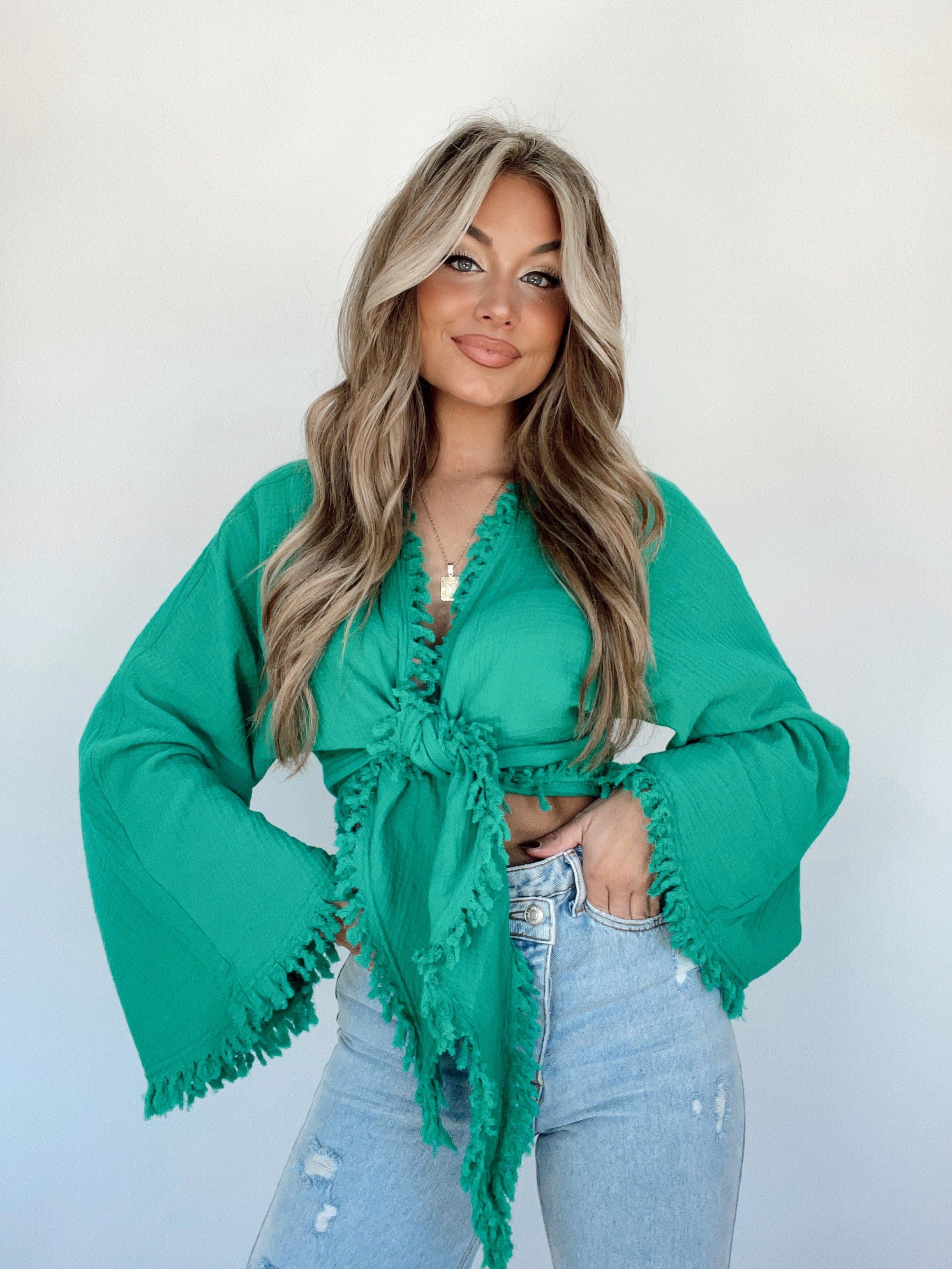 Wear Your Greens Top sold by LANE 201 product image thumbnail 4