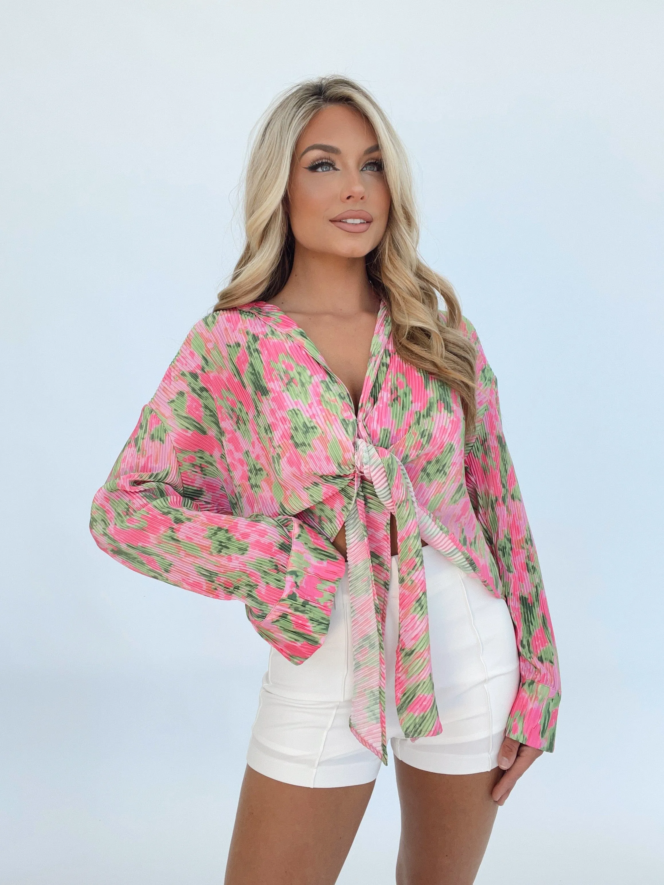 Pink Paradise Top sold by LANE 201