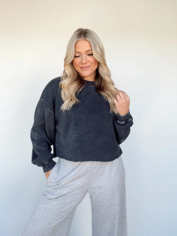 Coffee Run Sweatshirt sold by LANE 201