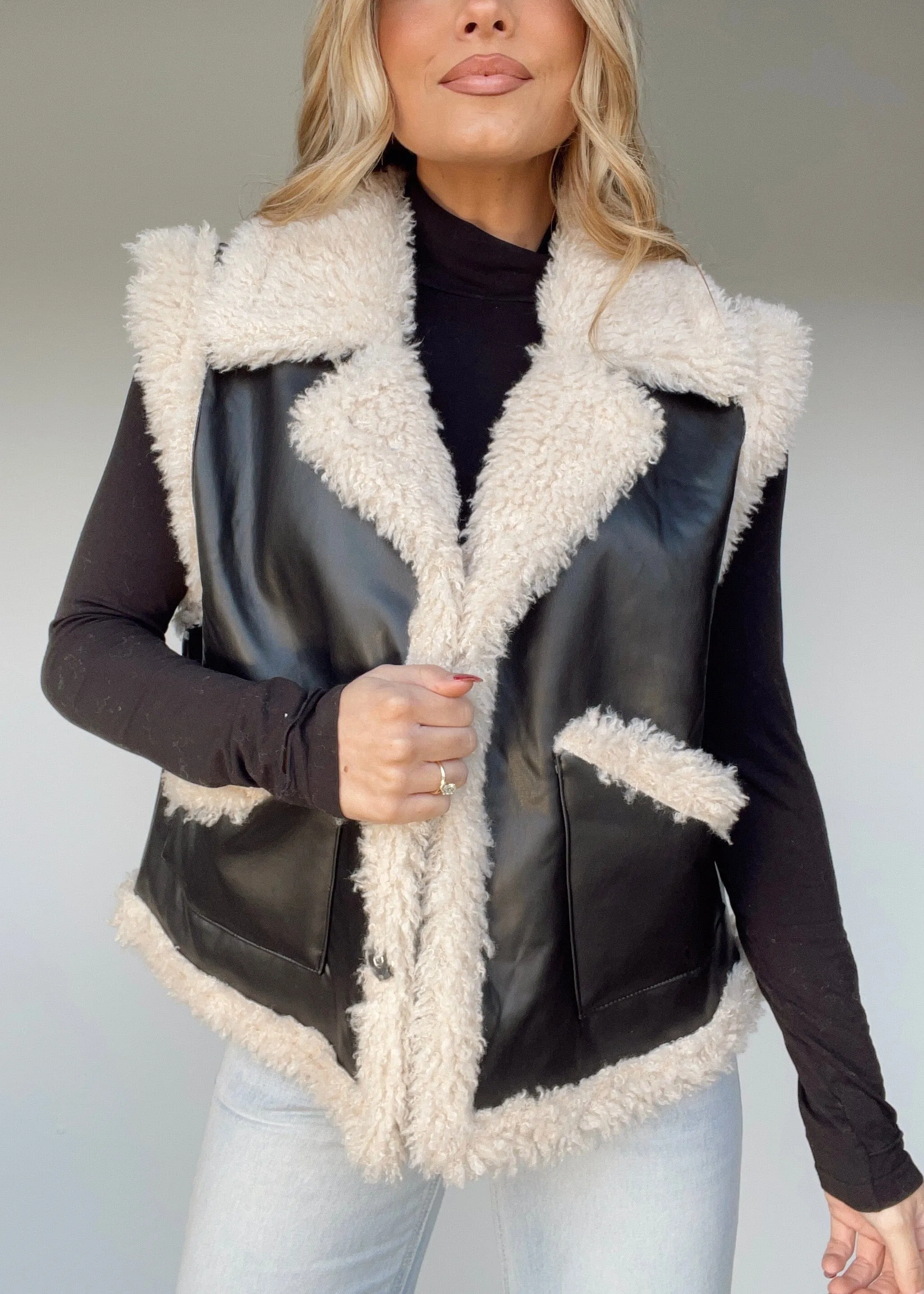 Nordic Sherpa Vest sold by LANE 201 product image thumbnail 3