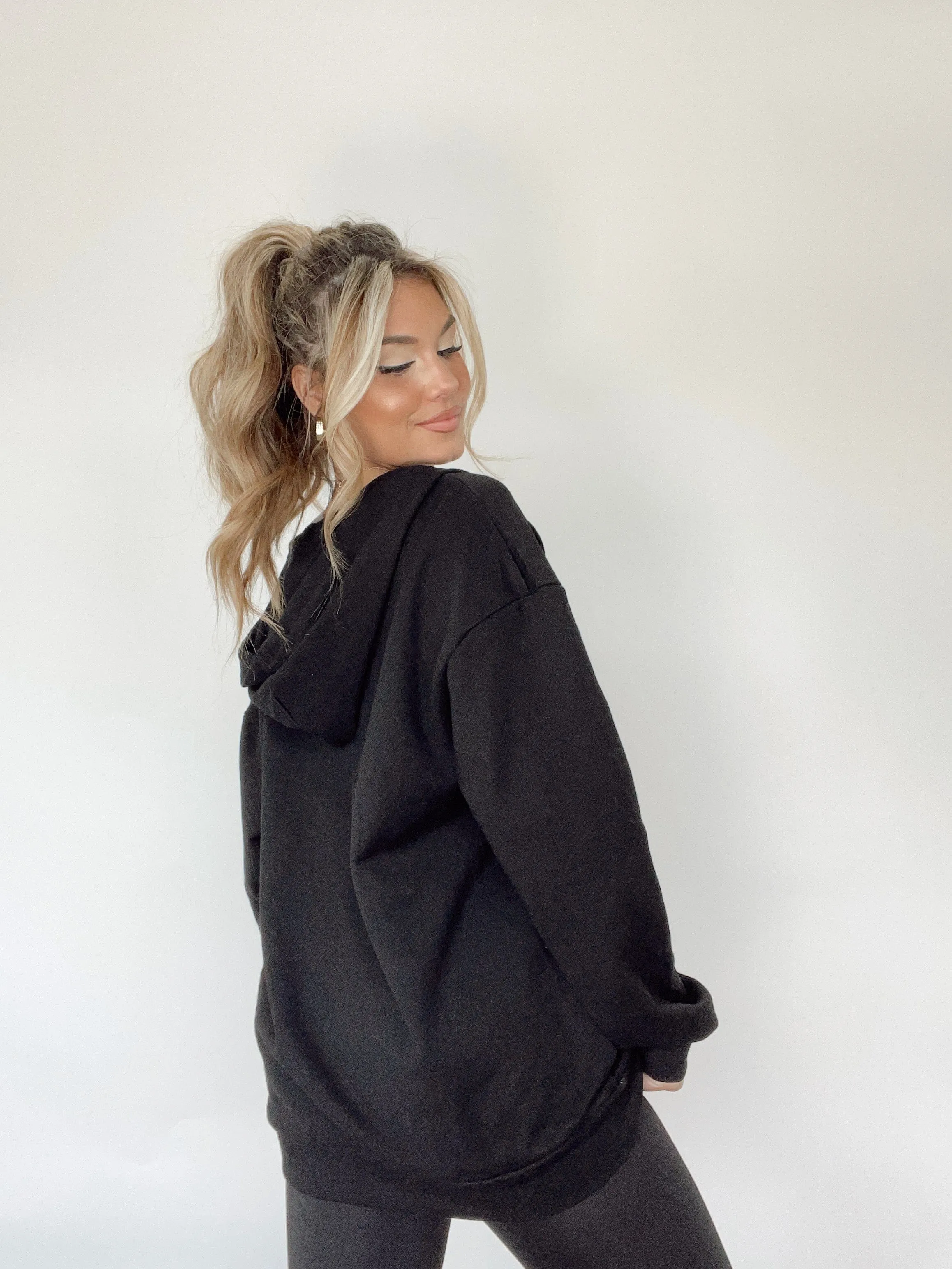 Black Lane 201 Zip Up Hoodie sold by LANE 201 product image thumbnail 5