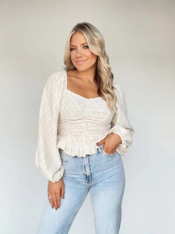 Pretty Innocent Top sold by LANE 201