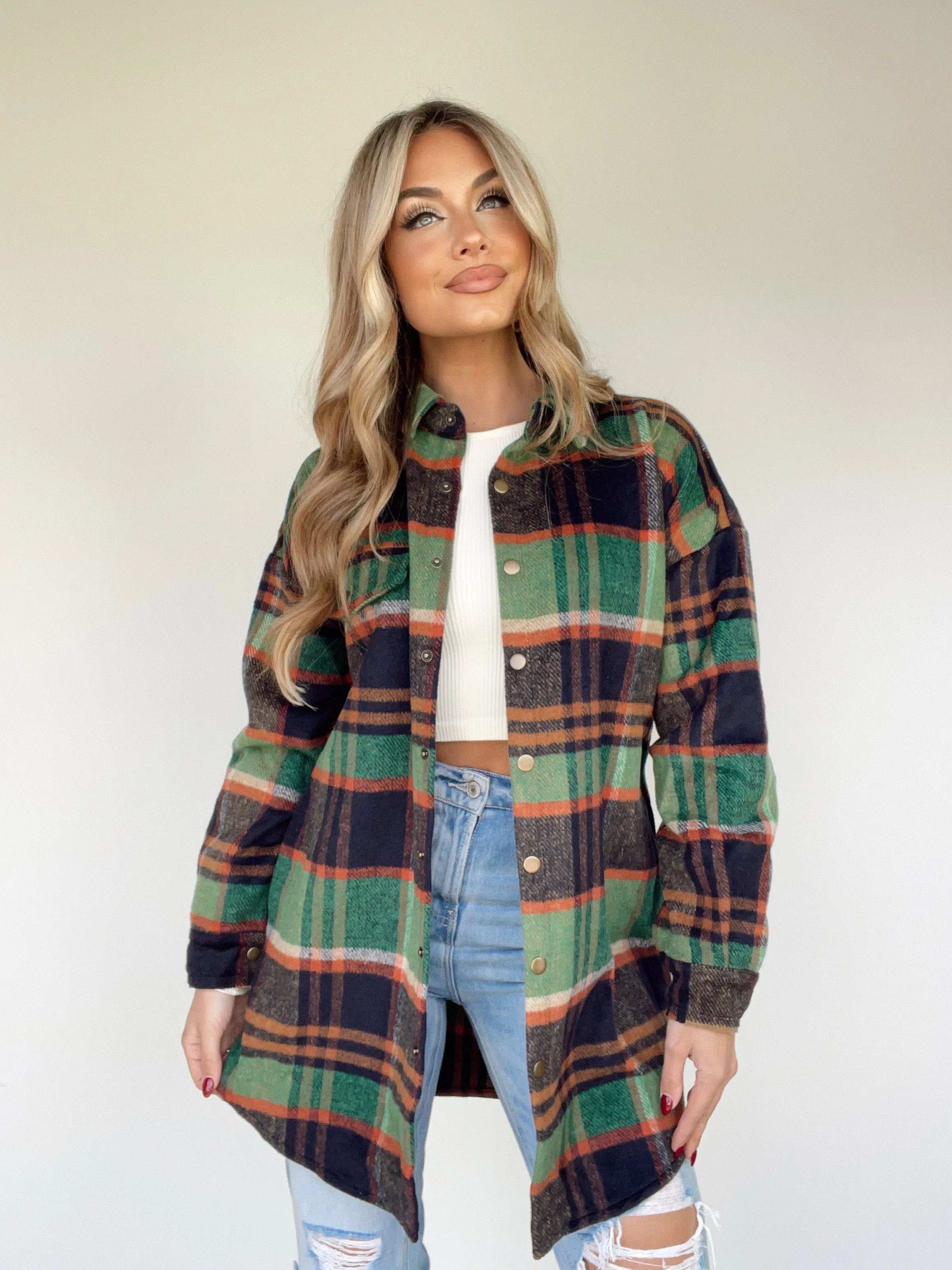 Campfire Songs Shacket sold by LANE 201 product image thumbnail 3