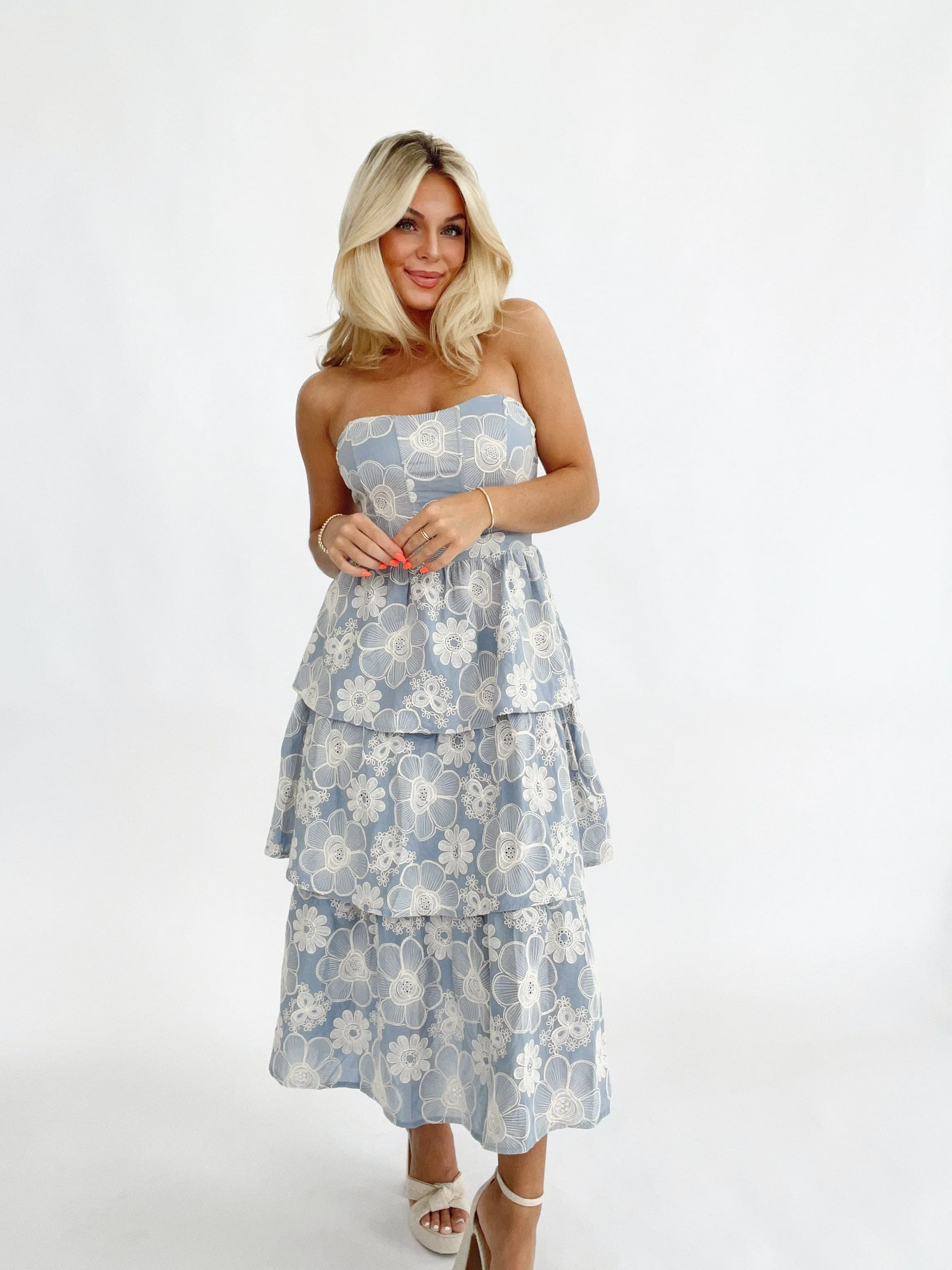 Country Charm Midi Dress sold by LANE 201 product image thumbnail 3