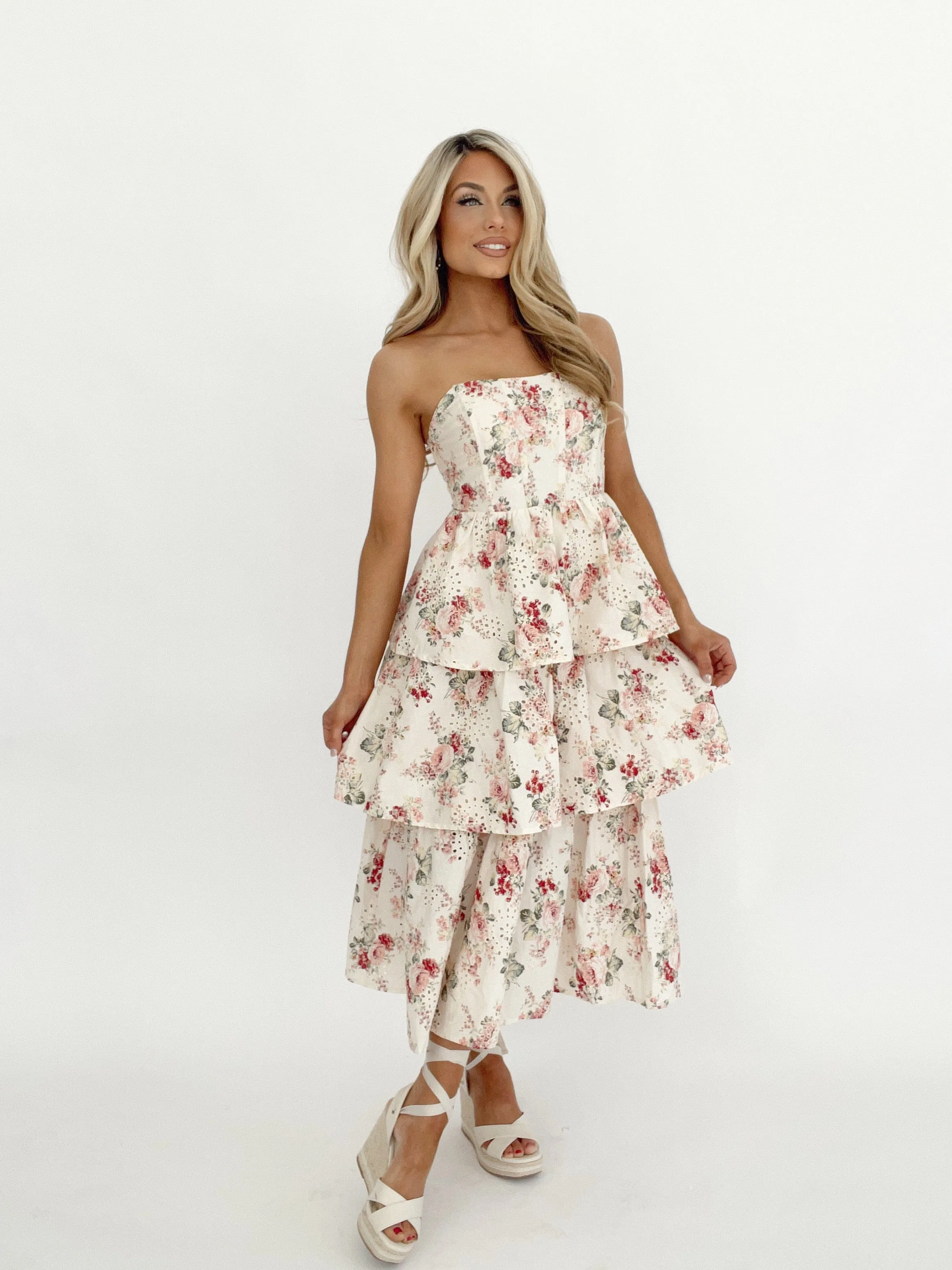 Country Charm Midi Dress sold by LANE 201 product image thumbnail 5
