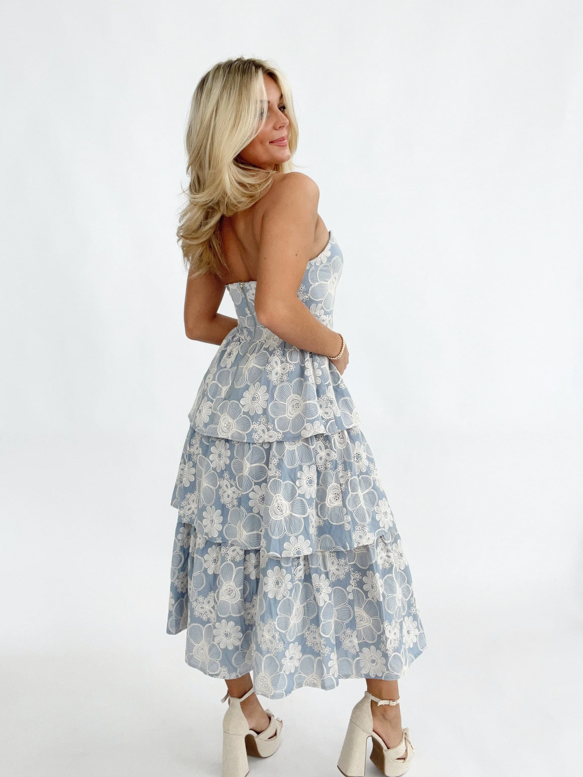 Country Charm Midi Dress sold by LANE 201 product image thumbnail 2