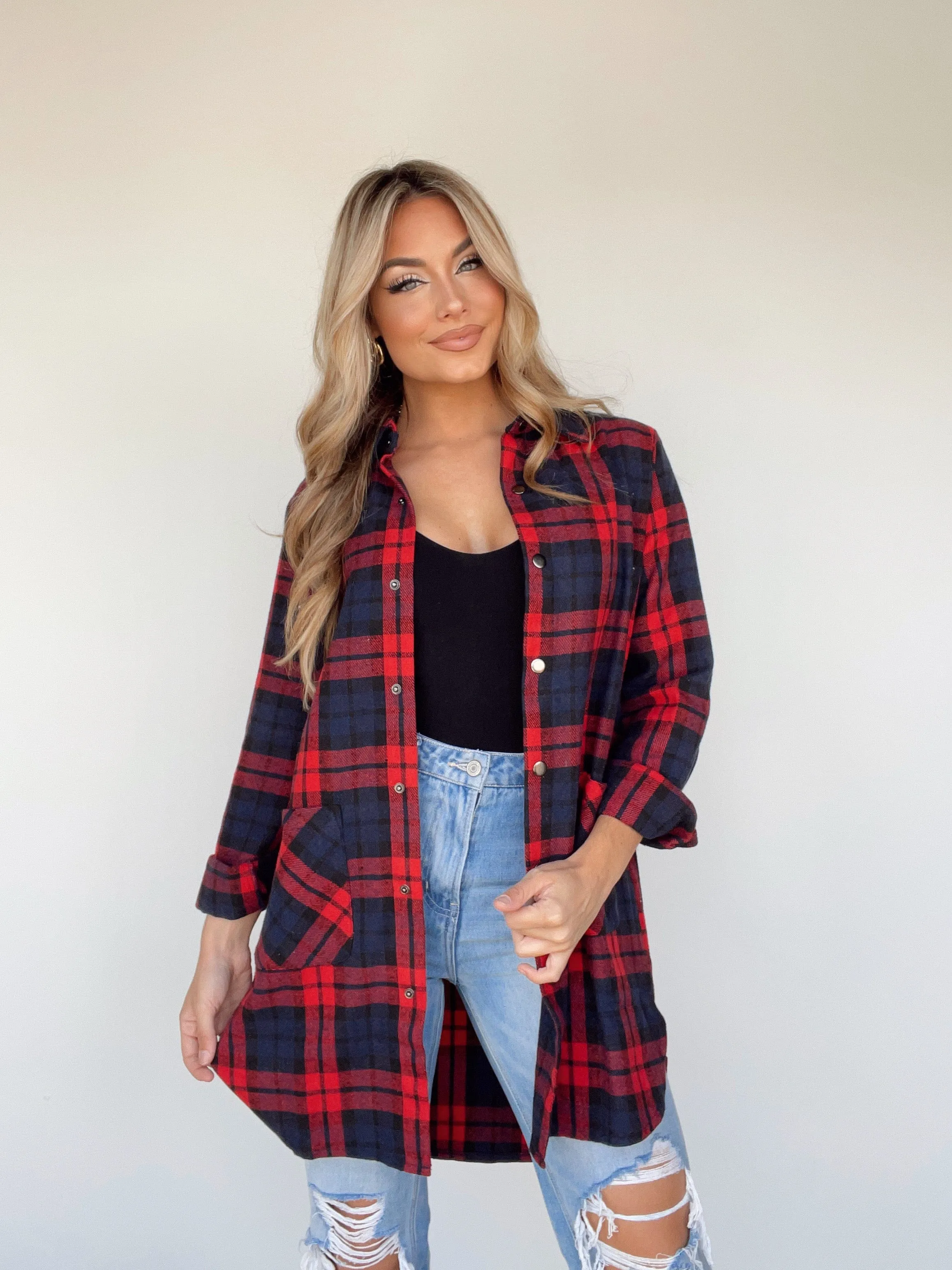 Fall Festival Shacket sold by LANE 201