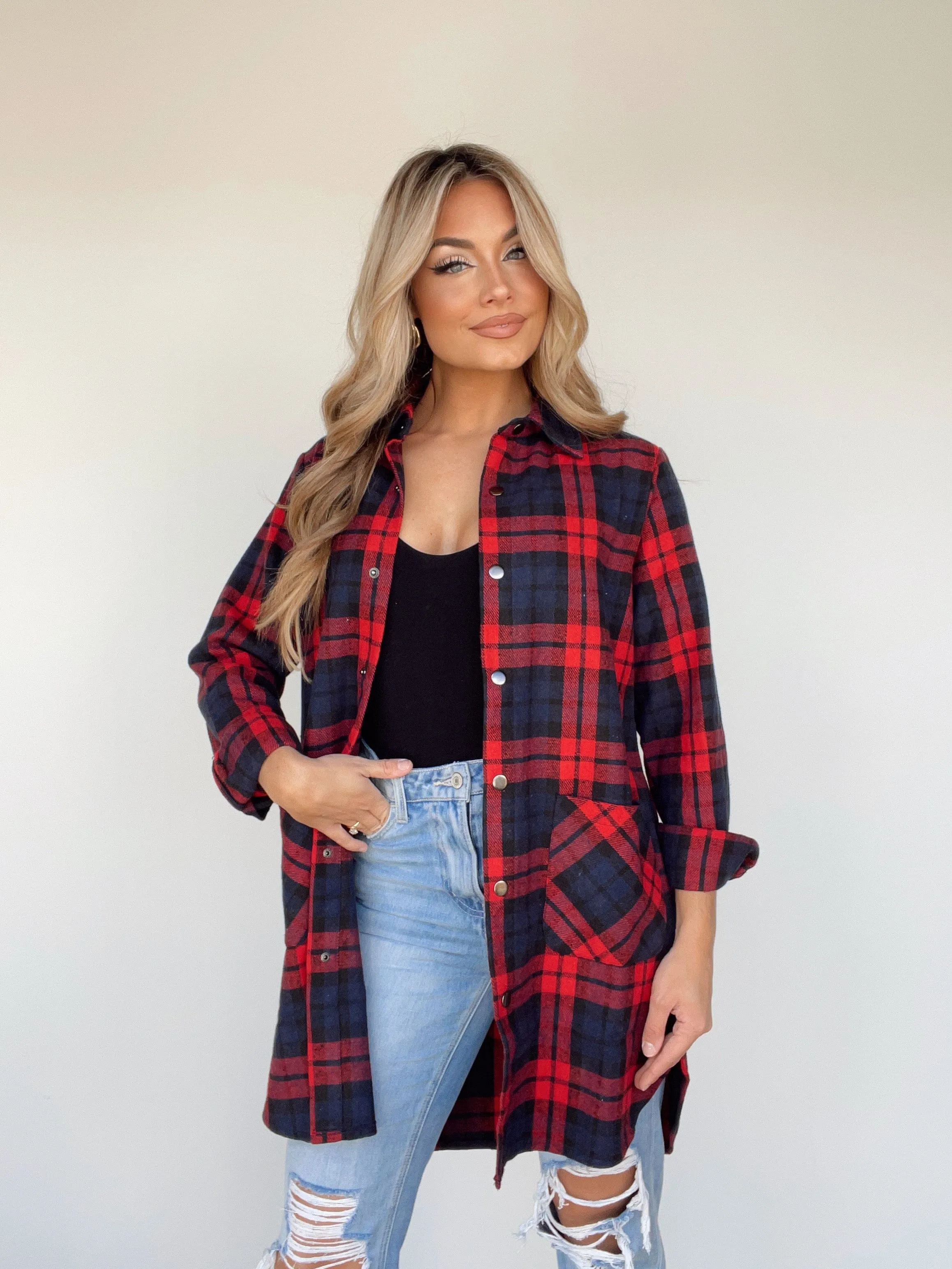 Fall Festival Shacket sold by LANE 201 product image thumbnail 4