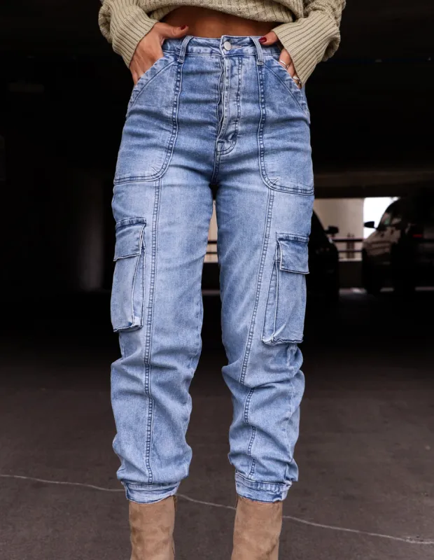 City Views Cargo Joggers sold by LANE 201