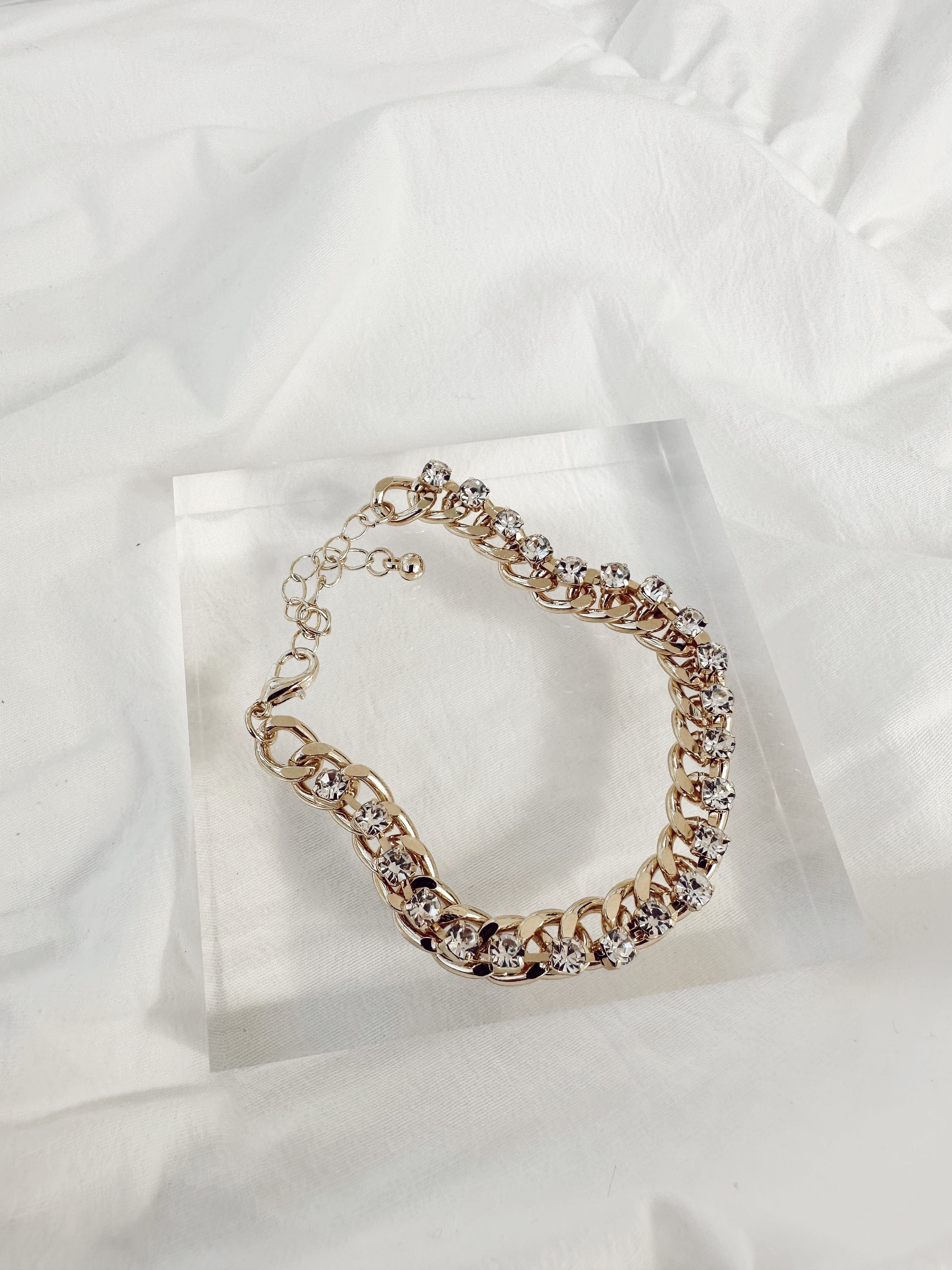 Glimmering Gold Bracelet sold by LANE 201 product image thumbnail 2