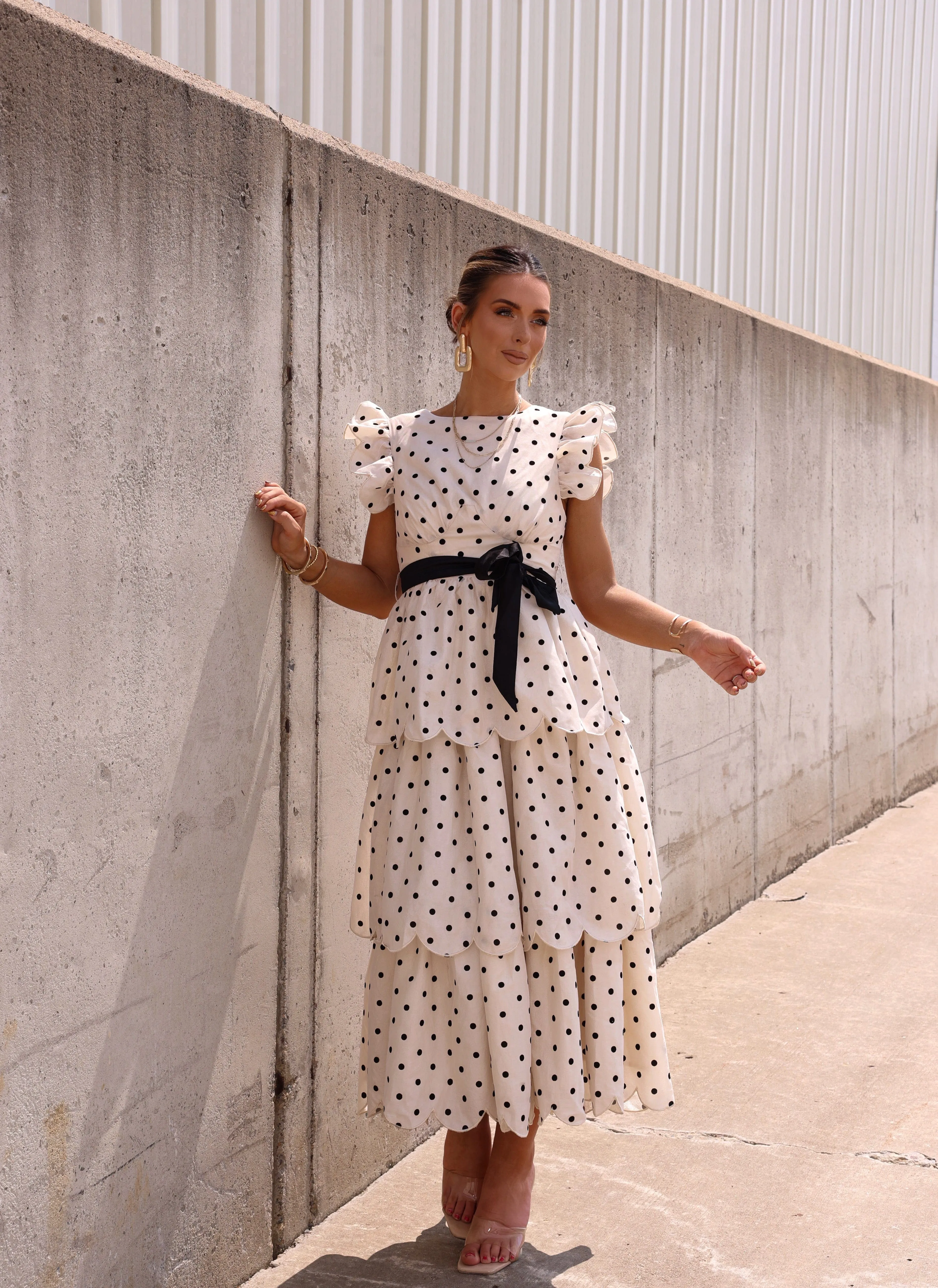 Impossibly Chic Midi Dress sold by LANE 201 product image thumbnail 4
