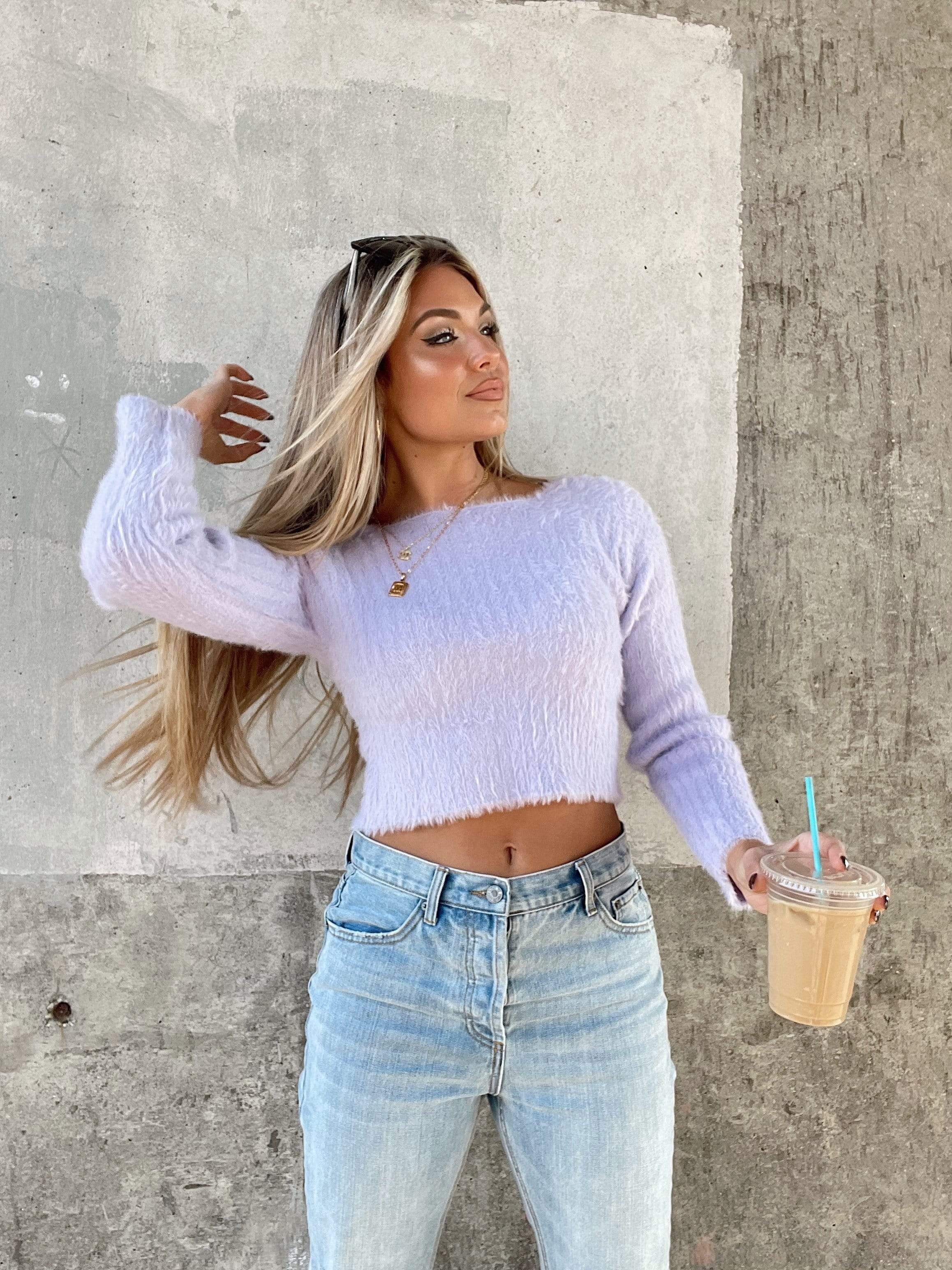 Lavender Uptown Girl Top sold by LANE 201 product image thumbnail 2