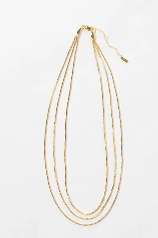 Blaire Layered Necklace sold by LANE 201