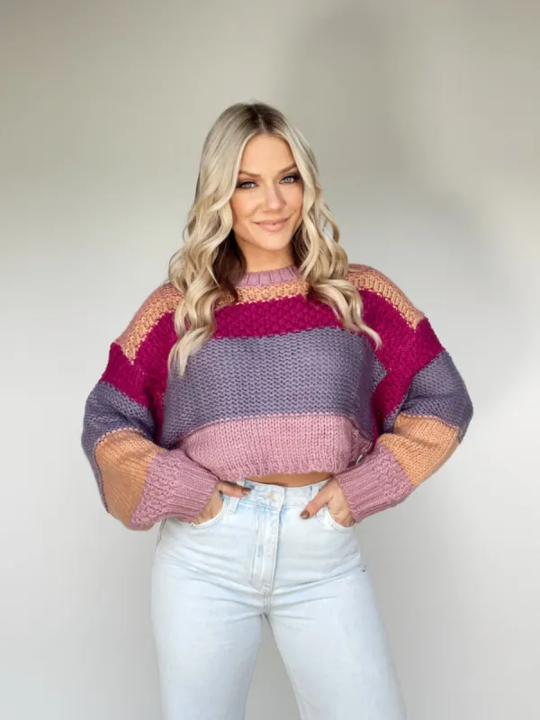 Girl Talk Sweater made by Le Lis