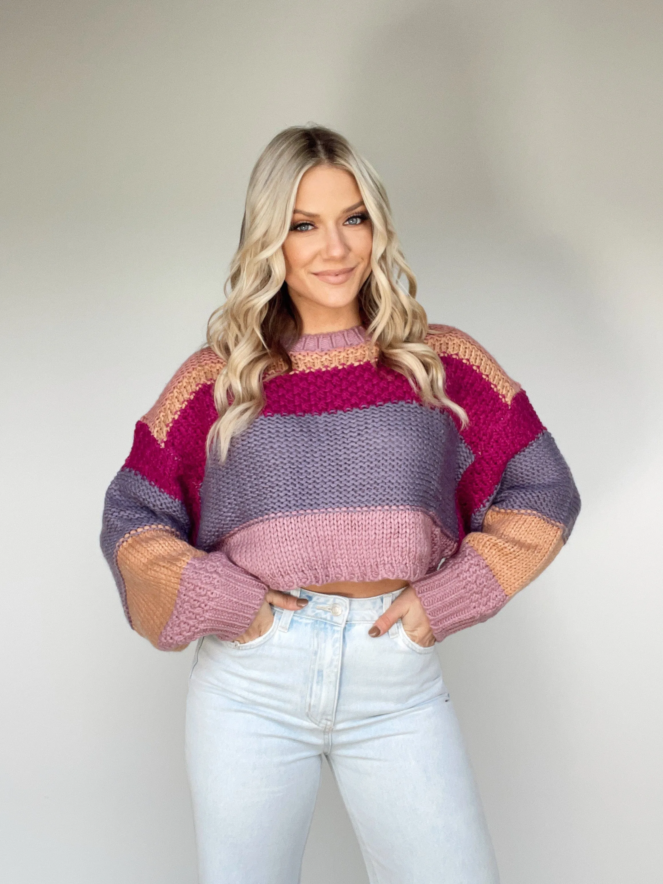 Girl Talk Sweater sold by LANE 201