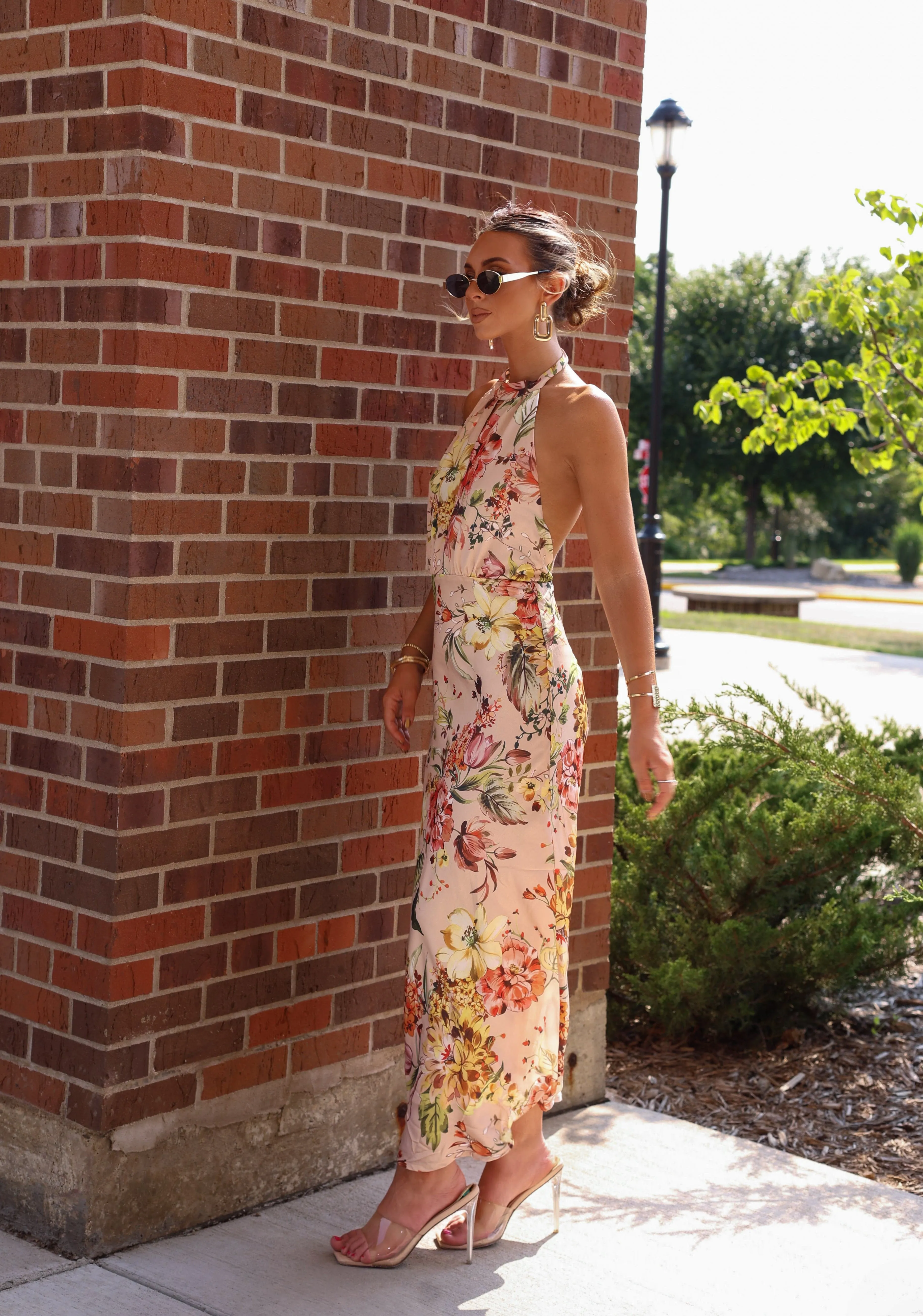 Floral Embrace Maxi Dress sold by LANE 201 product image thumbnail 5