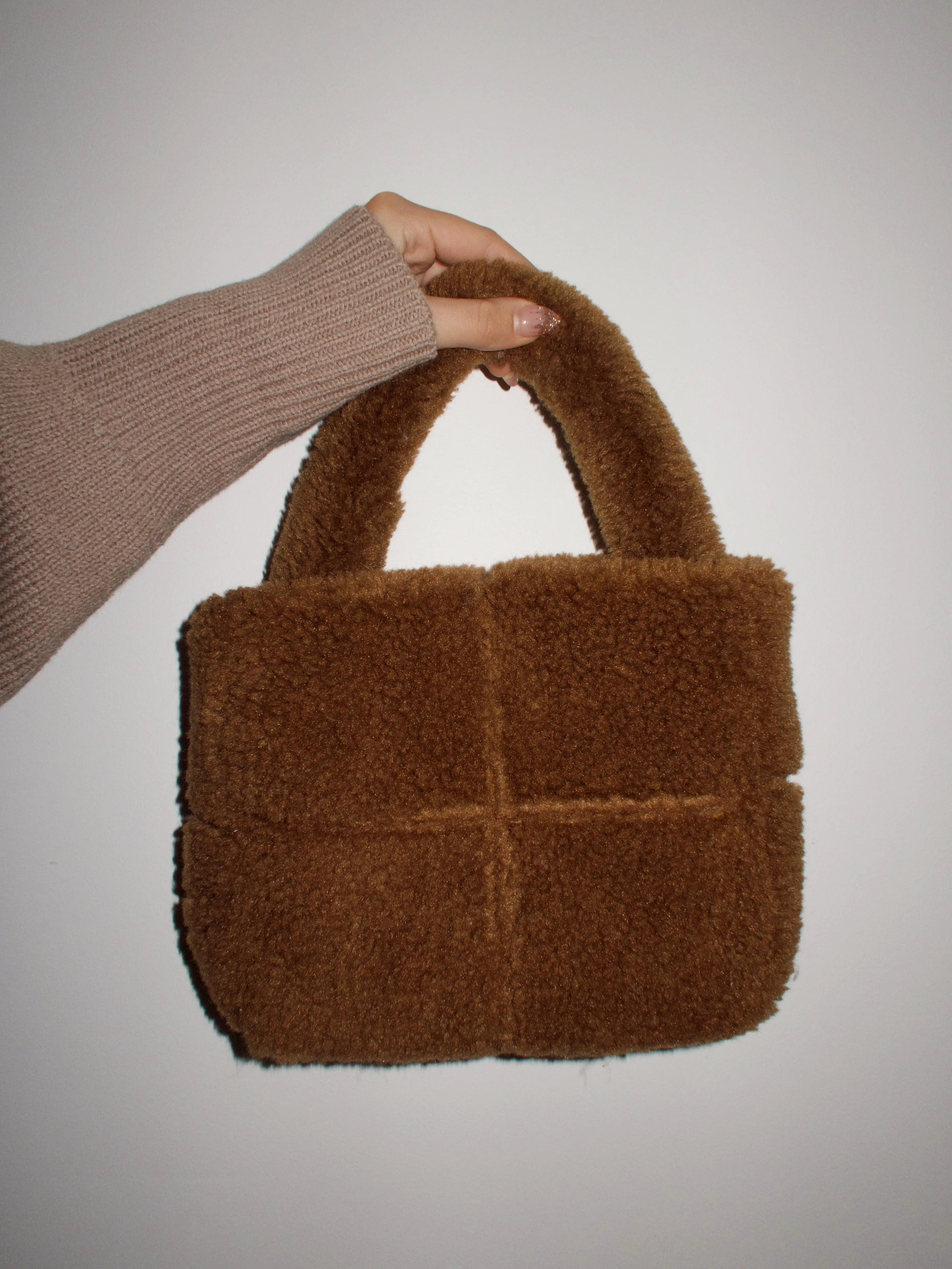 Brown Teddy Bag sold by LANE 201 product image thumbnail 2