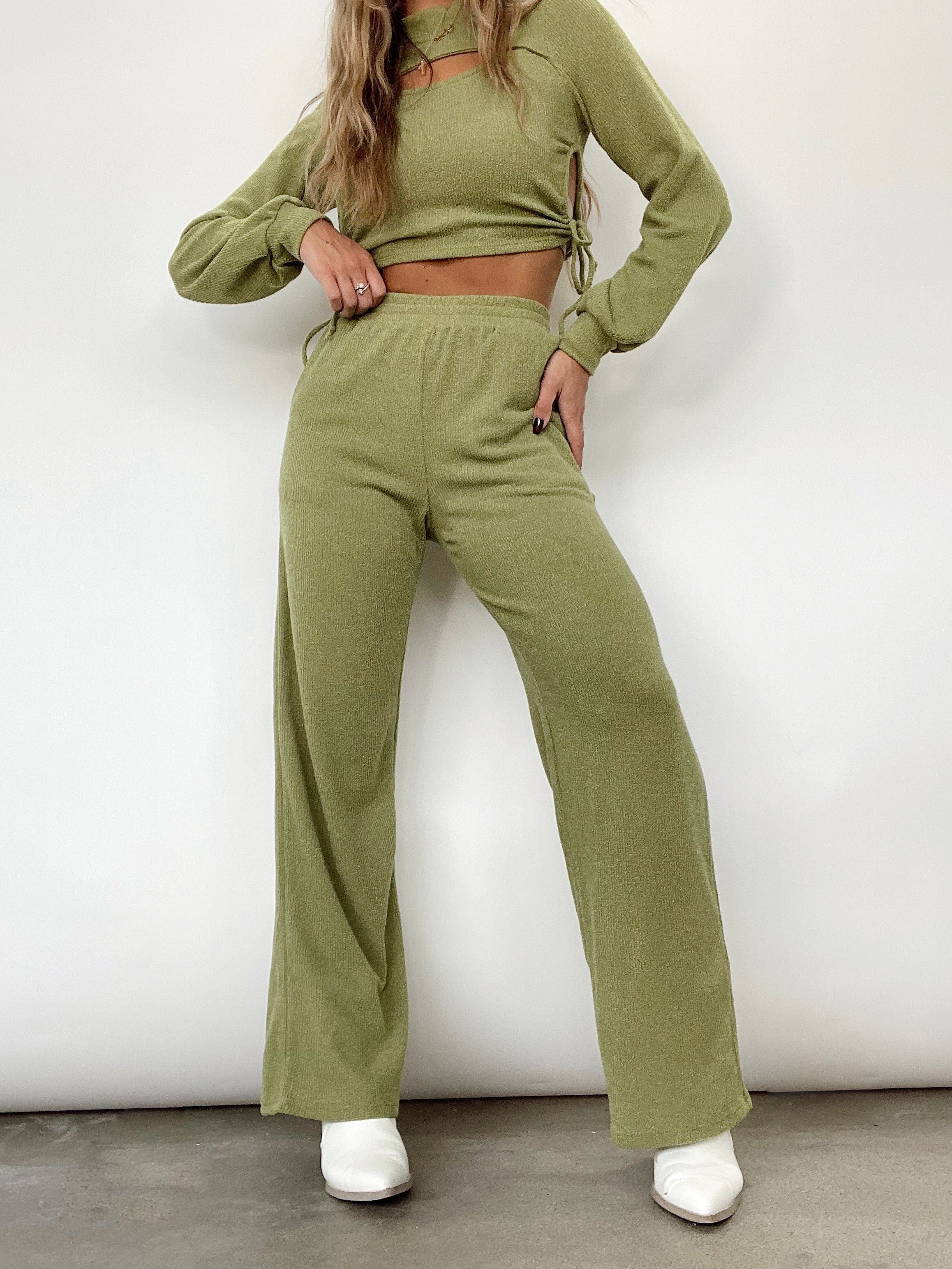 Green With Envy Pants sold by LANE 201 product image thumbnail 4