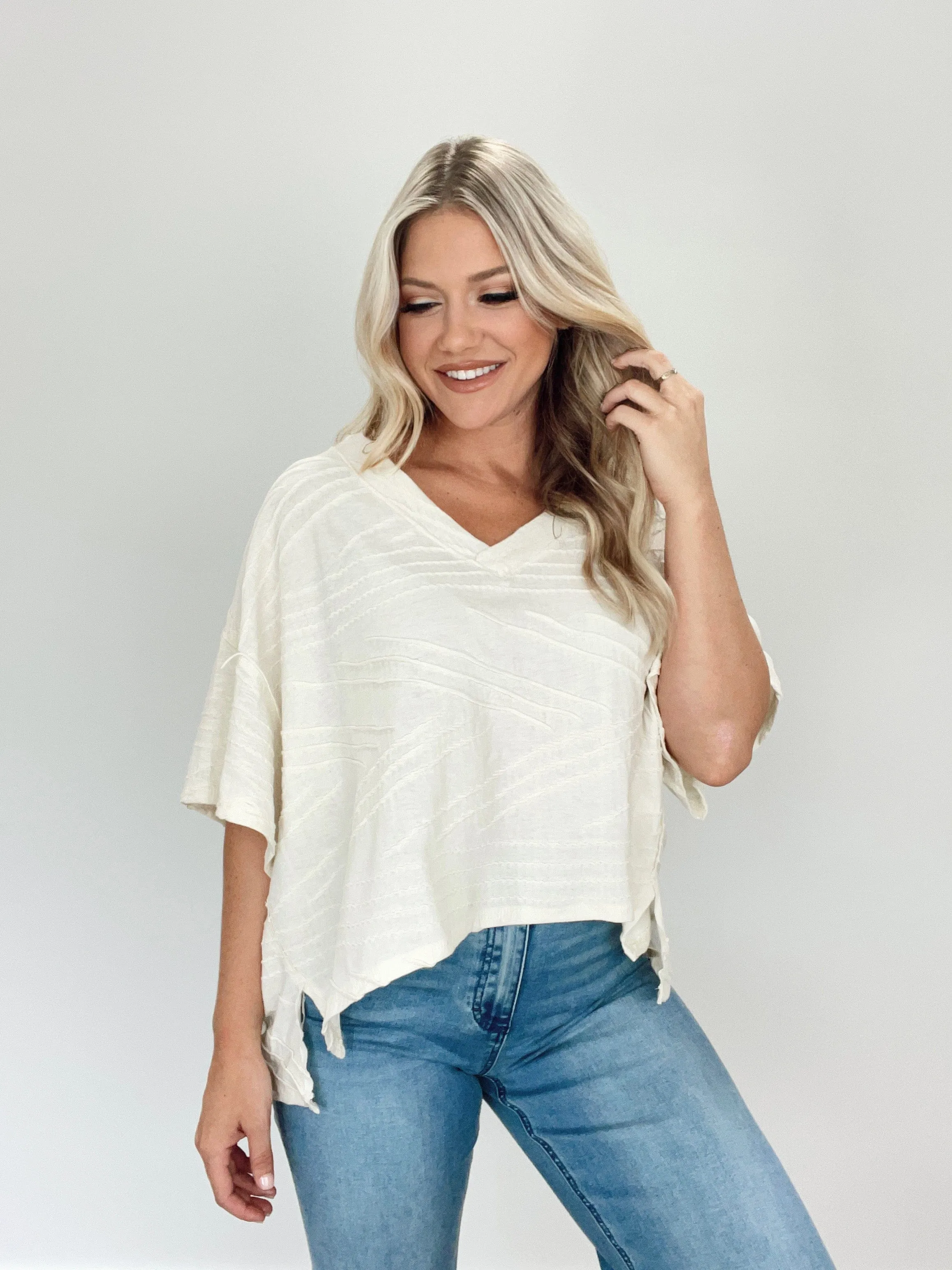 Casually Late Top sold by LANE 201