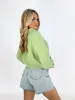 Lime Button Down Shirt sold by LANE 201