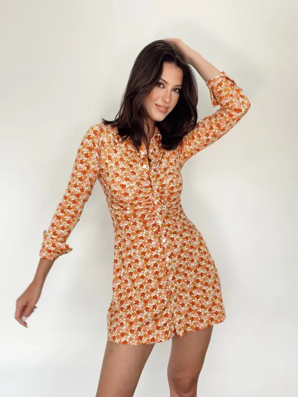 Throwback Floral Dress sold by LANE 201