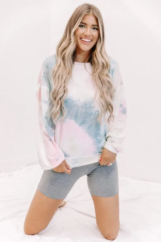 Sorry I'm Late Tie Dye Top sold by LANE 201