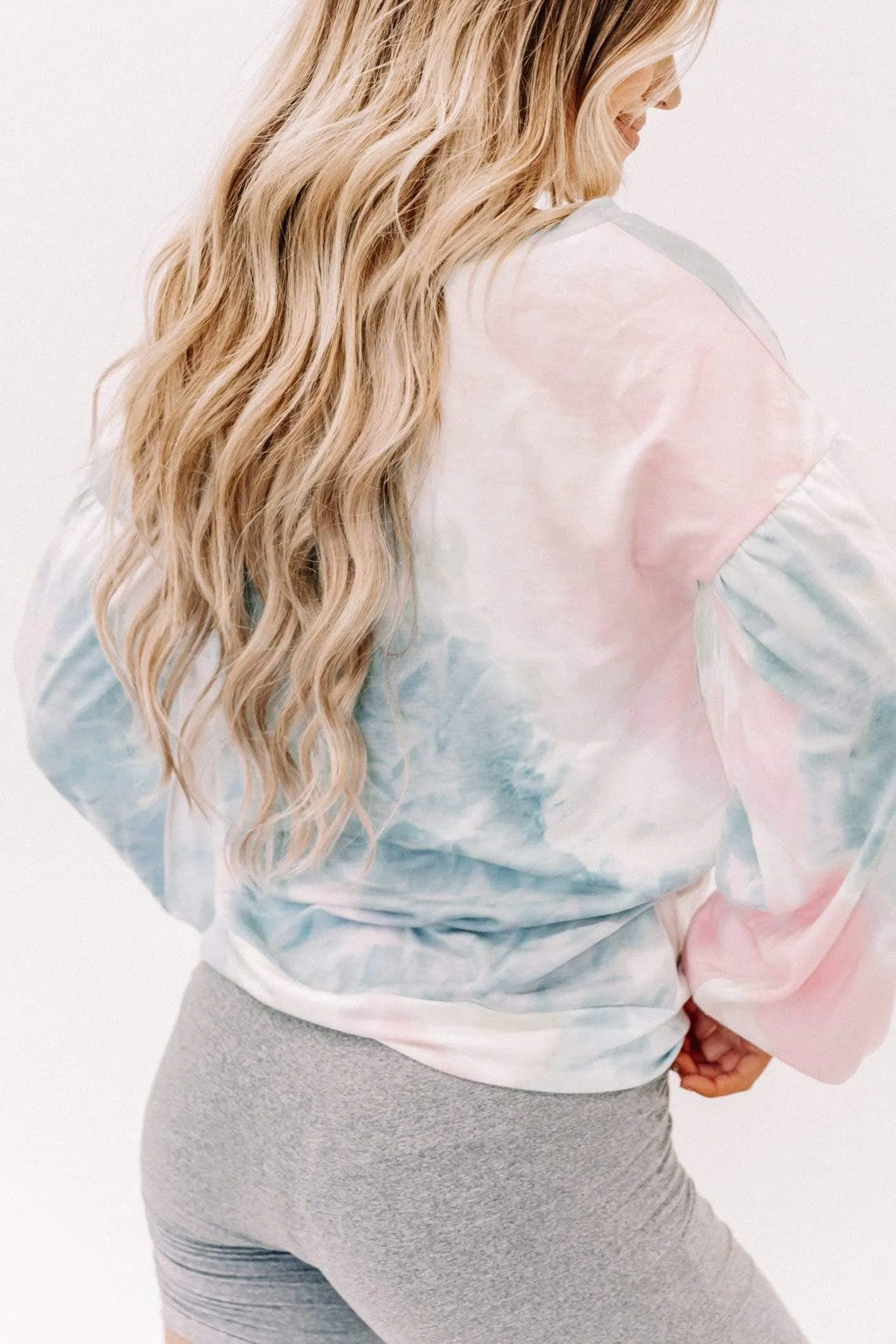 Sorry I'm Late Tie Dye Top sold by LANE 201 product image thumbnail 3