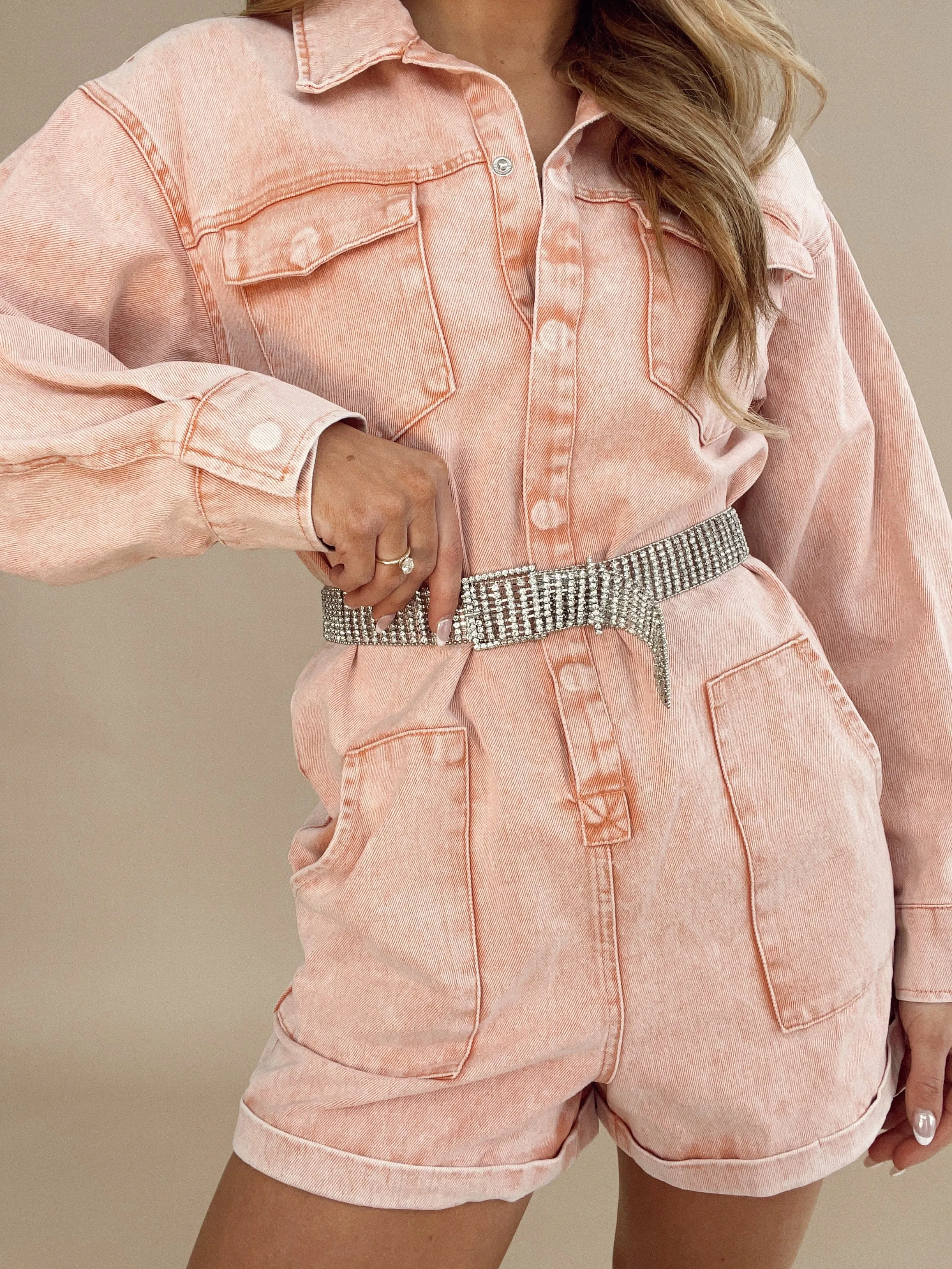 Shine Bright Rhinestone Belt sold by LANE 201 product image thumbnail 3