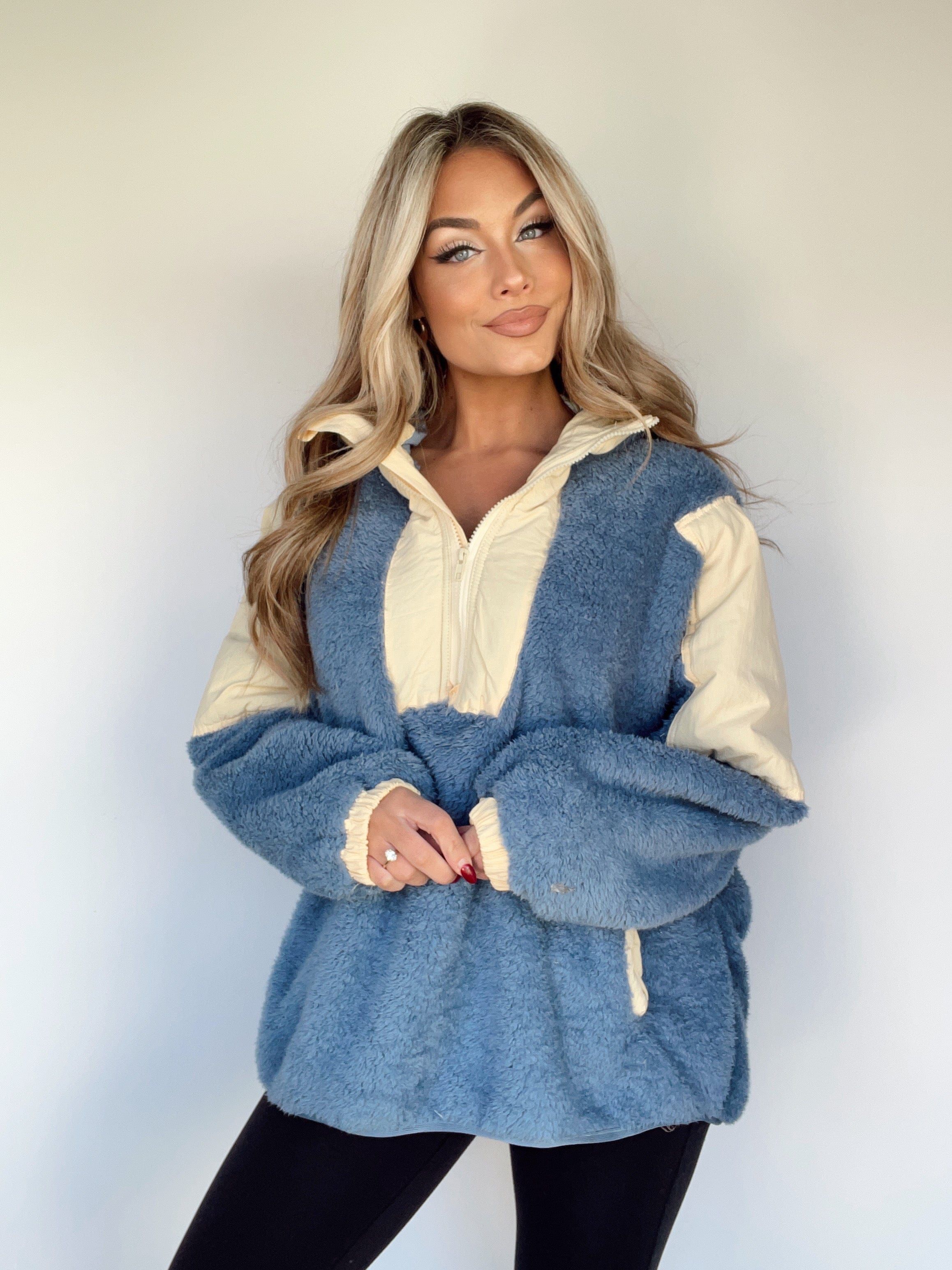 Fireside Fleece Pullover sold by LANE 201 product image thumbnail 3