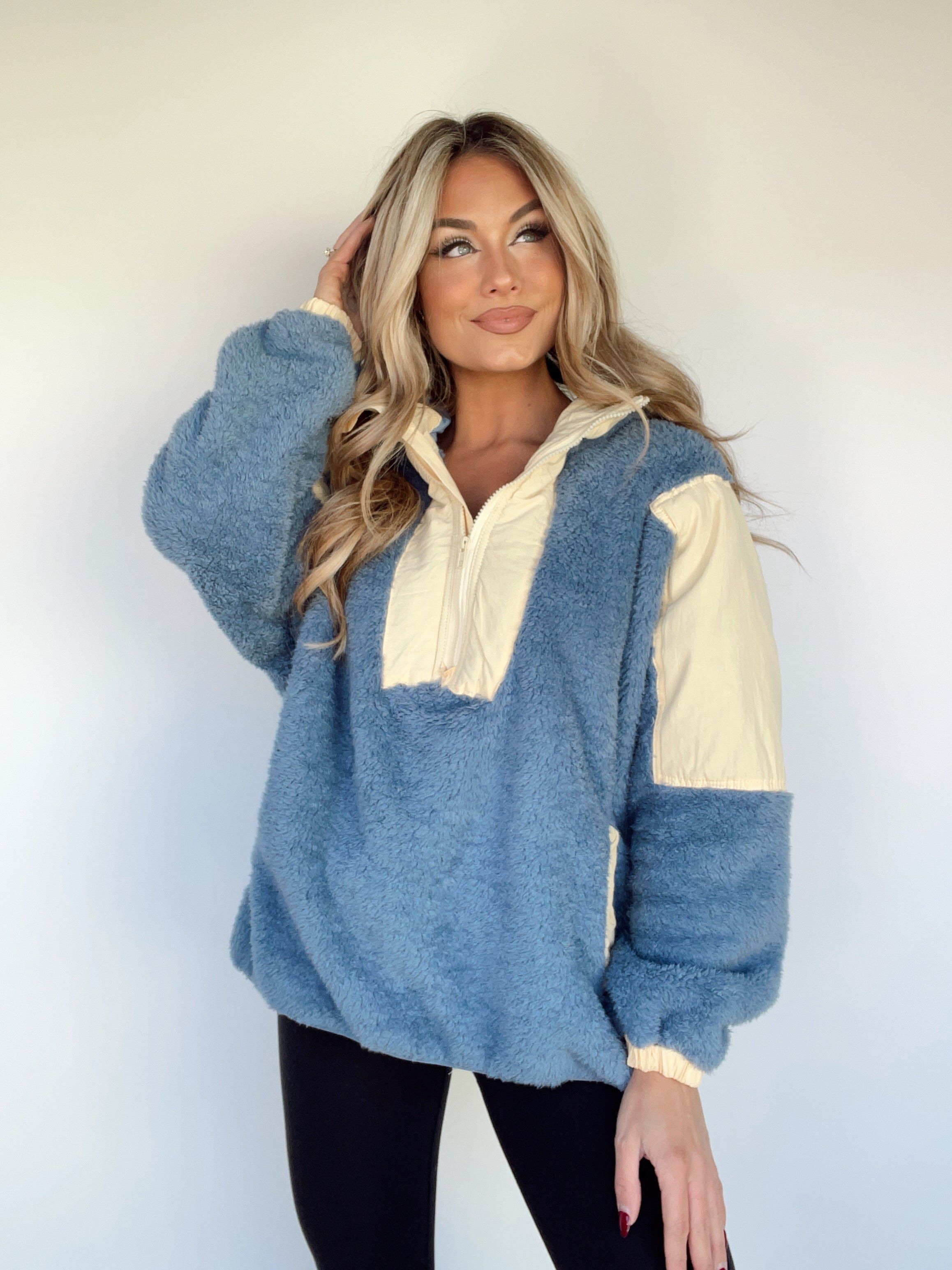 Fireside Fleece Pullover sold by LANE 201 product image thumbnail 4