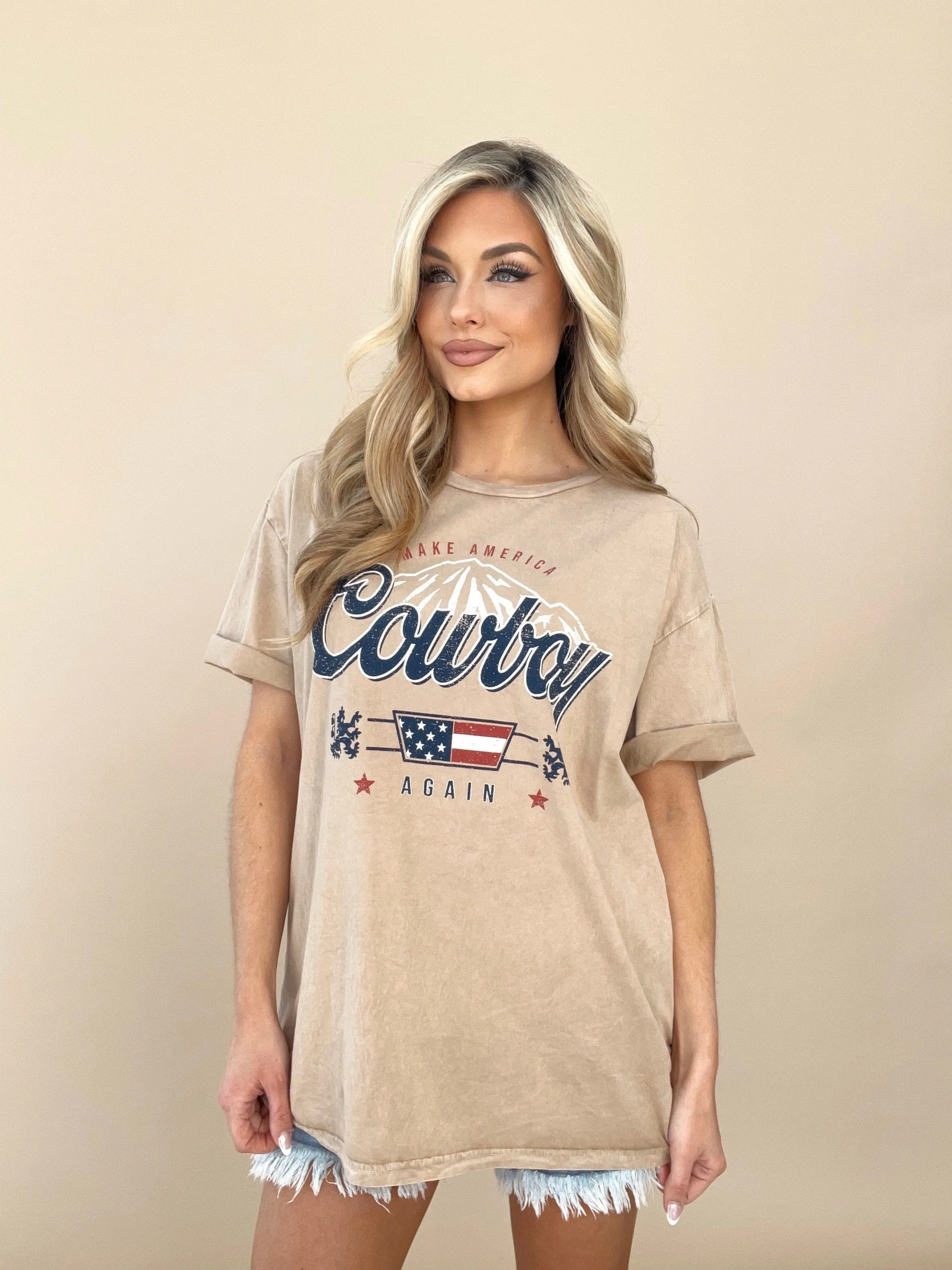 American Cowboy Graphic Tee sold by LANE 201