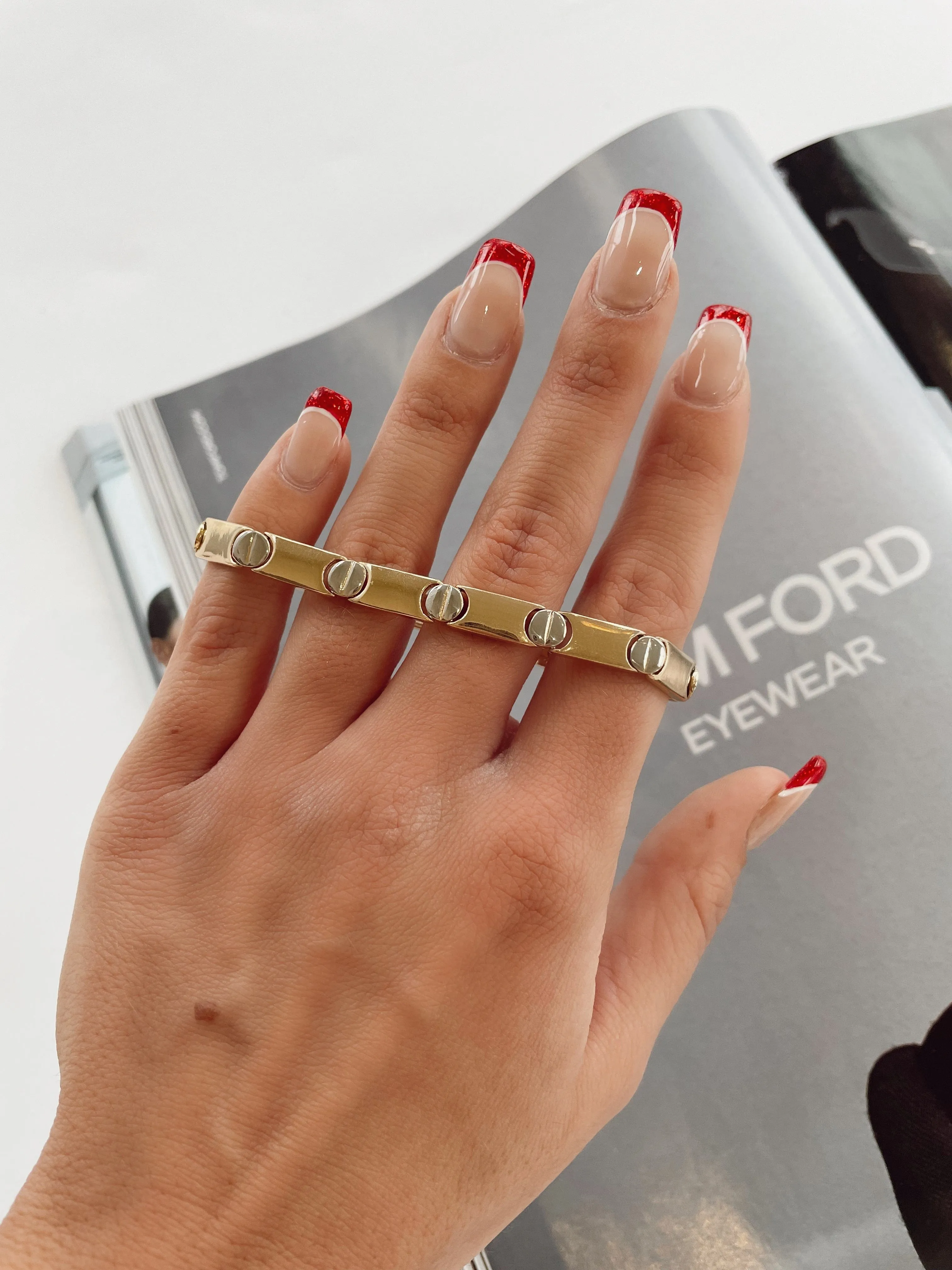 Dylan Gold Bracelet sold by LANE 201 product image thumbnail 2