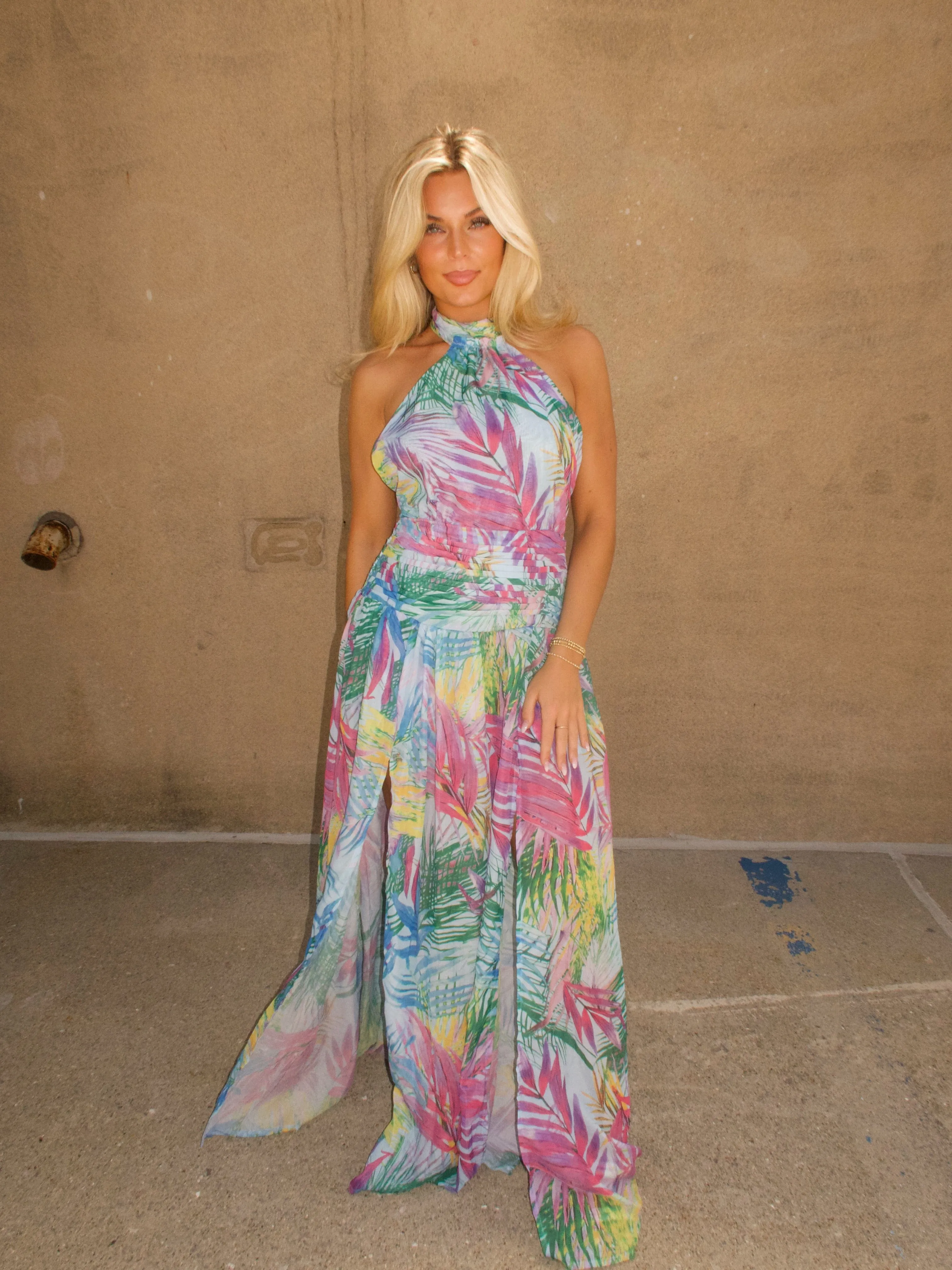 Hawaiian Dreams Maxi Dress sold by LANE 201