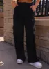Utility Wide Leg Linen Pants sold by LANE 201