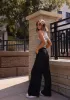 Utility Wide Leg Linen Pants sold by LANE 201