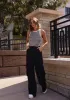 Utility Wide Leg Linen Pants sold by LANE 201