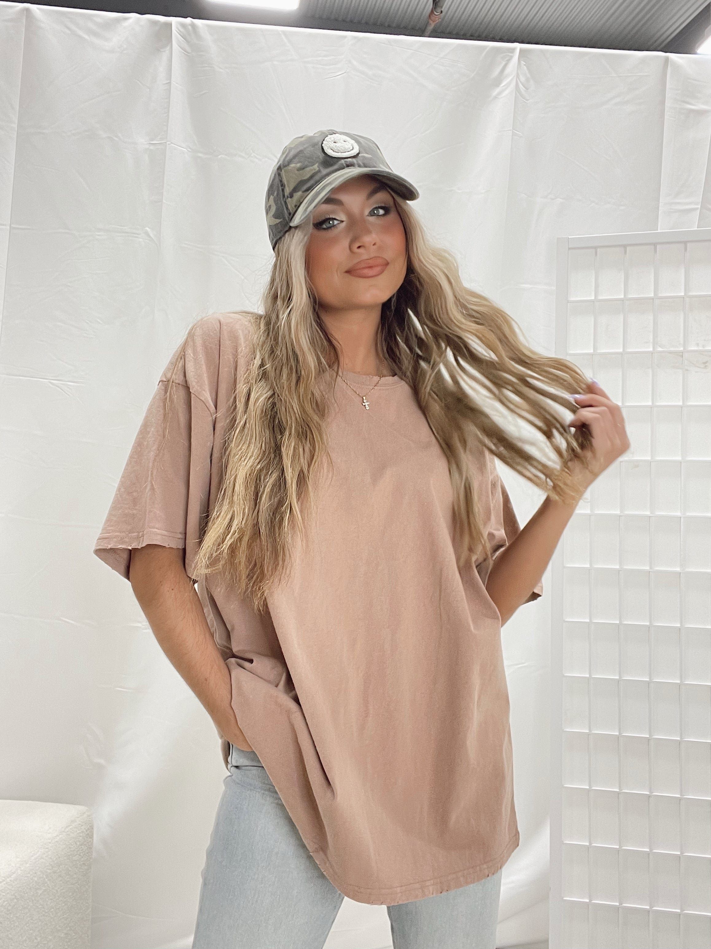 Mocha Ivy Oversized Tee sold by LANE 201 product image thumbnail 2
