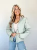 Sage Wanderlust Quilted Jacket sold by LANE 201