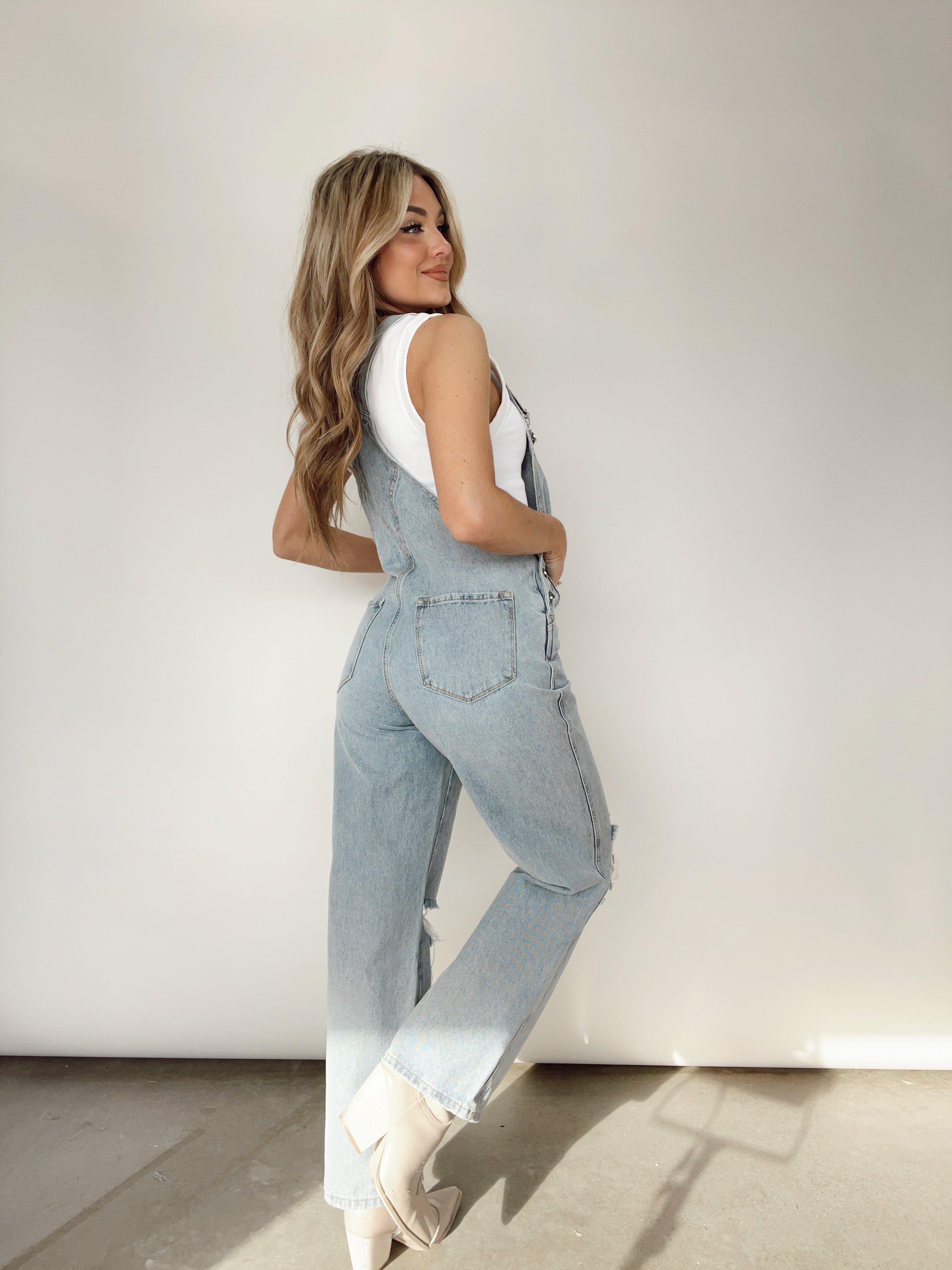 Kan Can 90's Denim Overalls sold by LANE 201 product image thumbnail 3