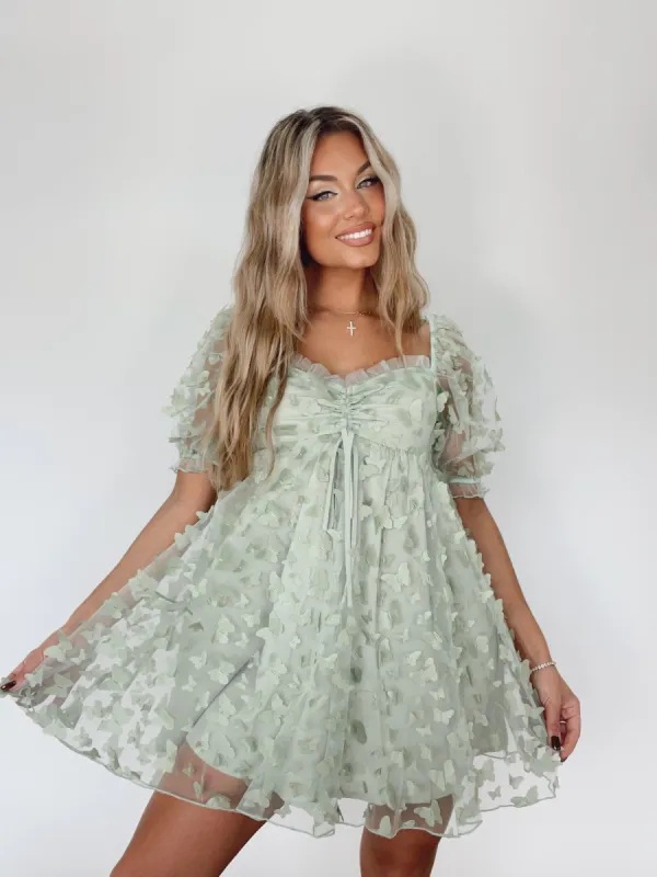 You Give Me Butterflies Dress sold by LANE 201